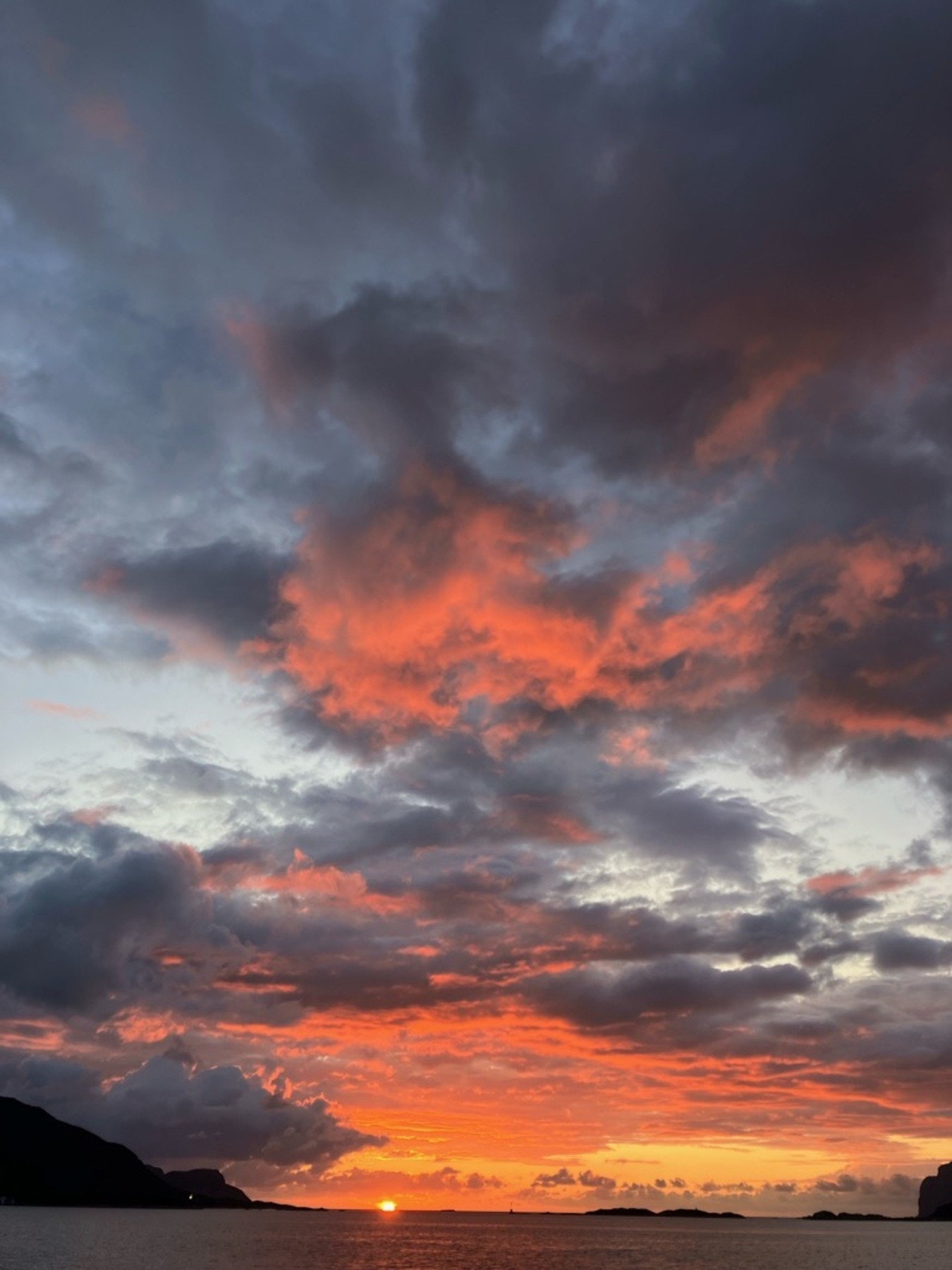 Flott utsikt og solnedgang! Galleribilde