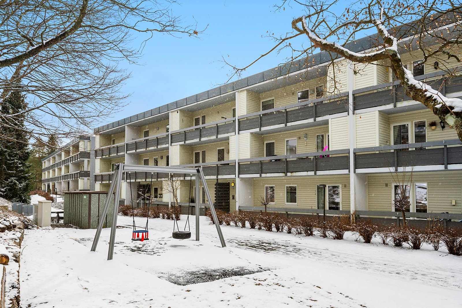 Blokkens inngangsparti Galleribilde