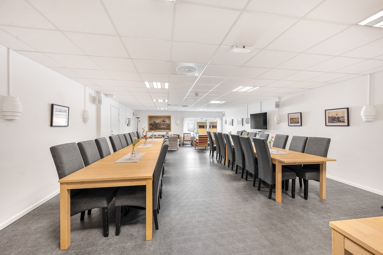 Fellesrom Galleribilde