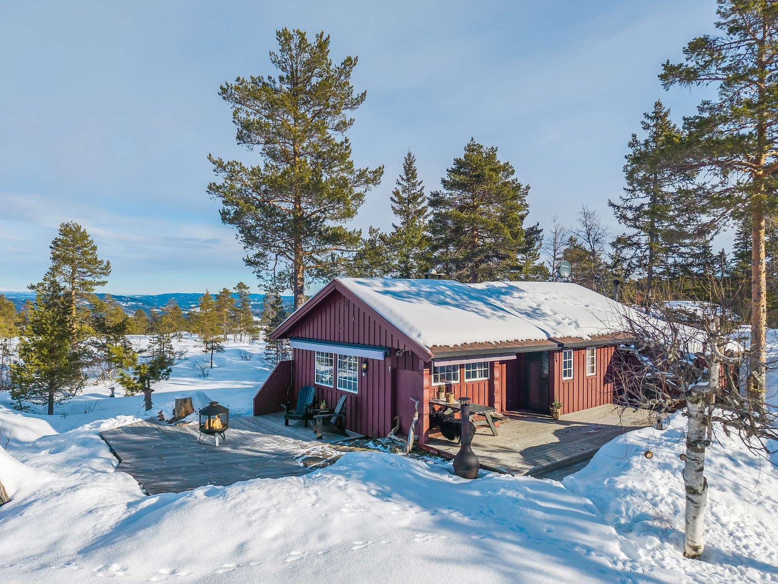 En herlig plass å senke skuldrene Galleribilde