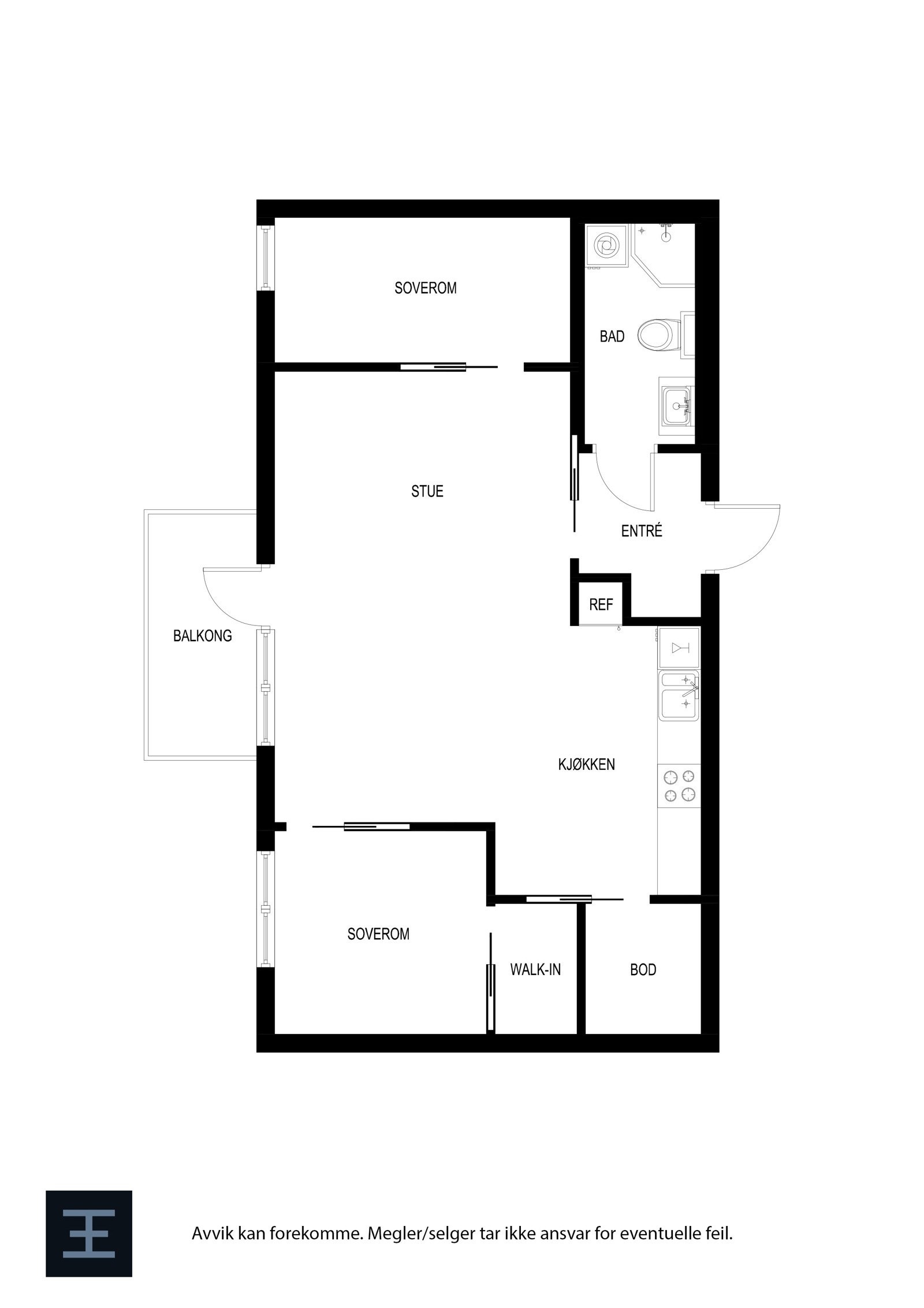 Plantegning | Siriskjeret 4 Galleribilde