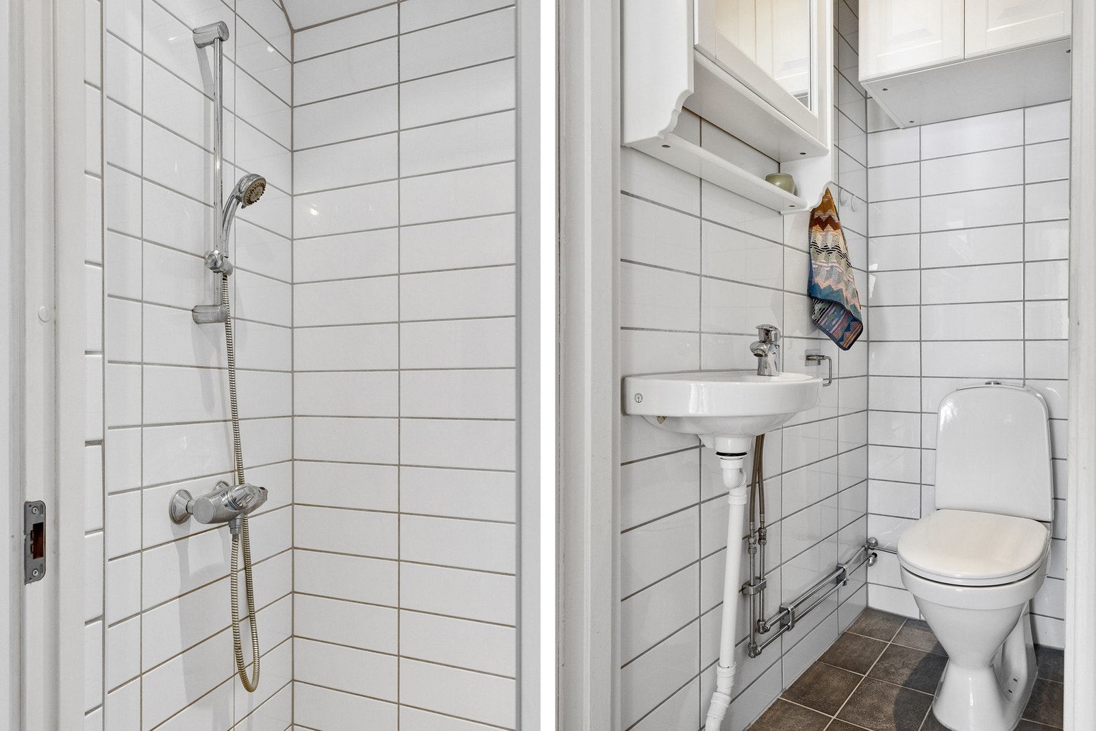 Leiligheten er innredet med separat wc og separat dusjrom. Galleribilde