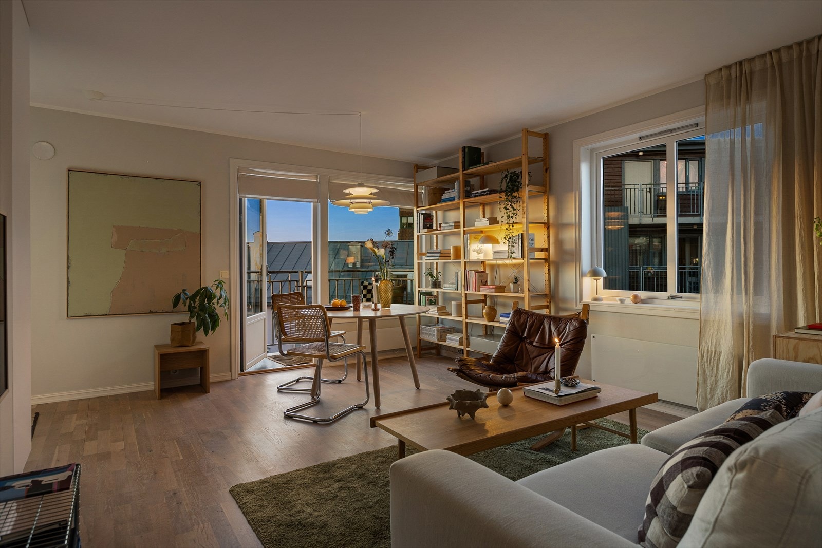 Kveldsstemning Galleribilde