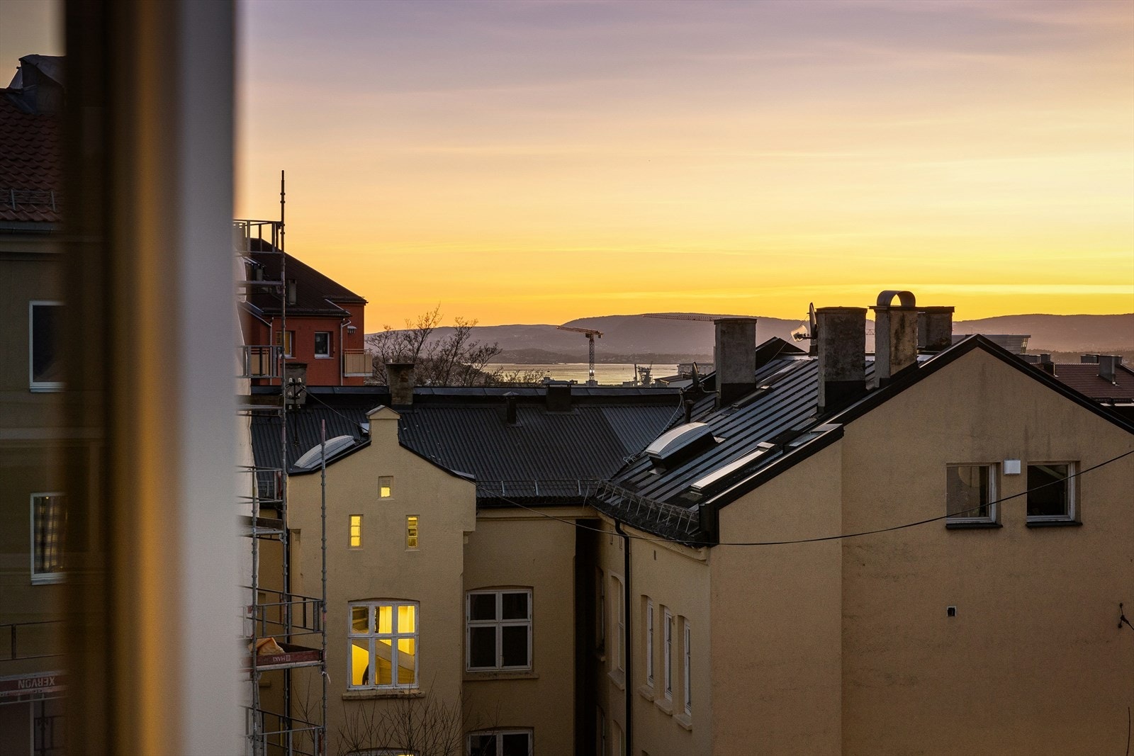 Kveldsstemning Galleribilde