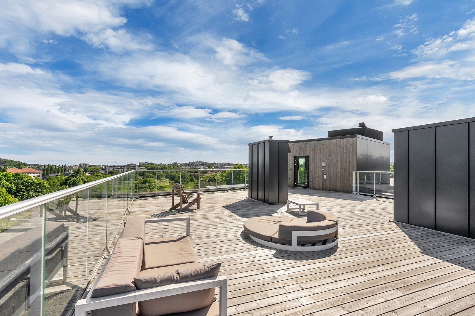 Felles takterrasse Galleribilde