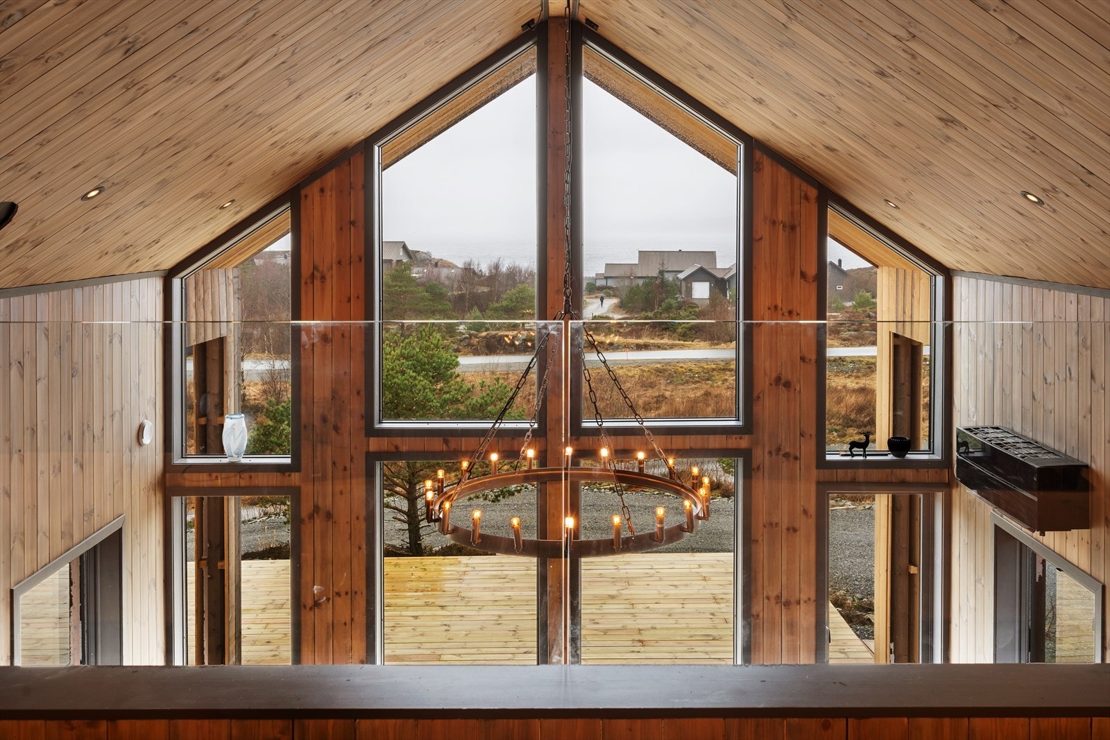 Utsikt fra loftstuen Galleribilde