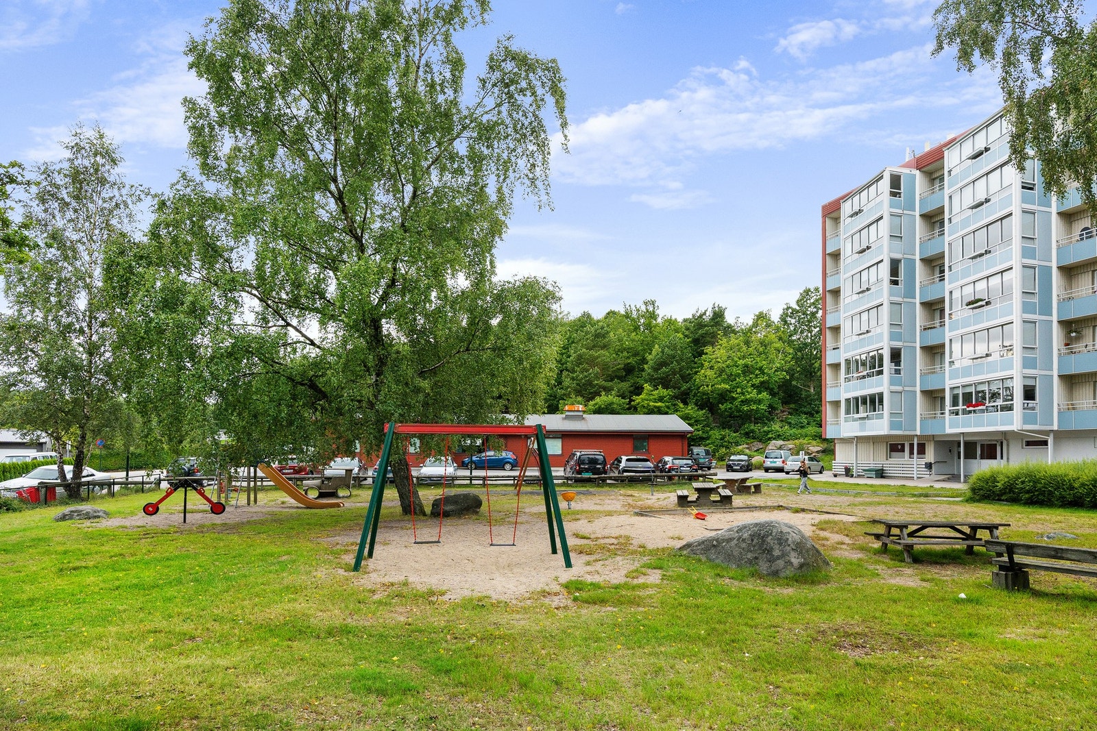Lekeplass like ved Galleribilde