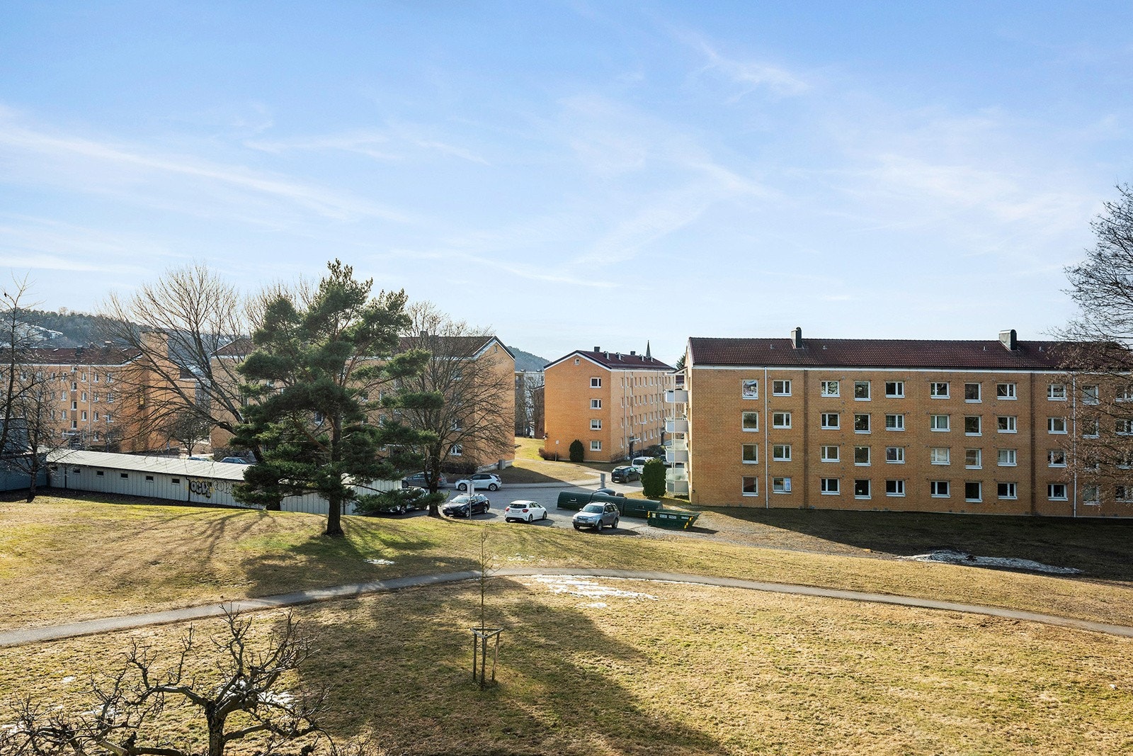 Fin åpen utsikt Galleribilde