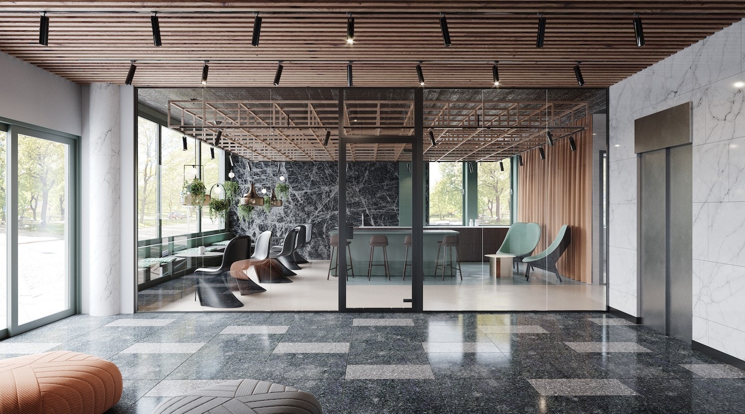 Fra inngangspartiet Galleribilde