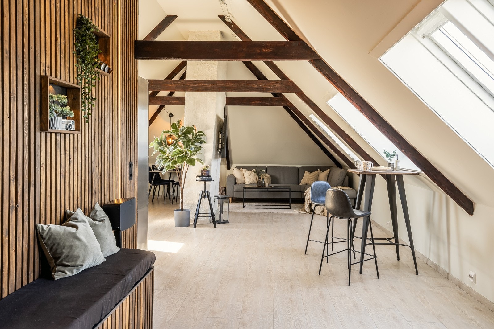 Leiligheten har en høy og urban standard Galleribilde