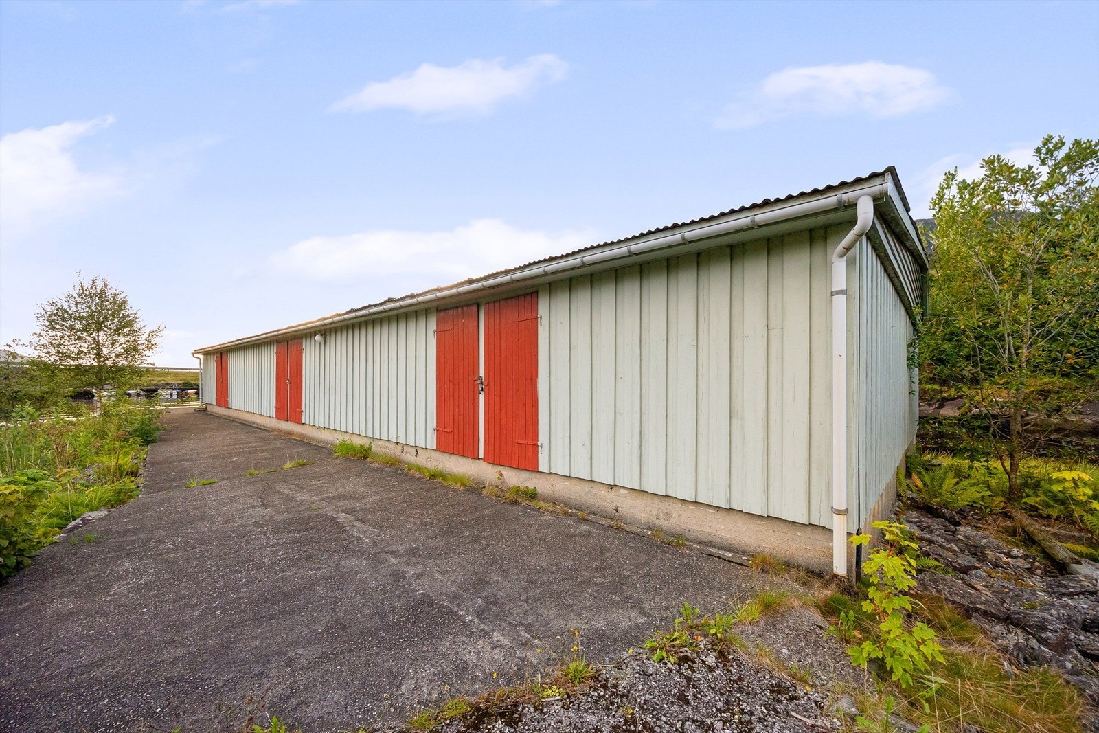 Det er mulighet å kjøre helt til døren Galleribilde