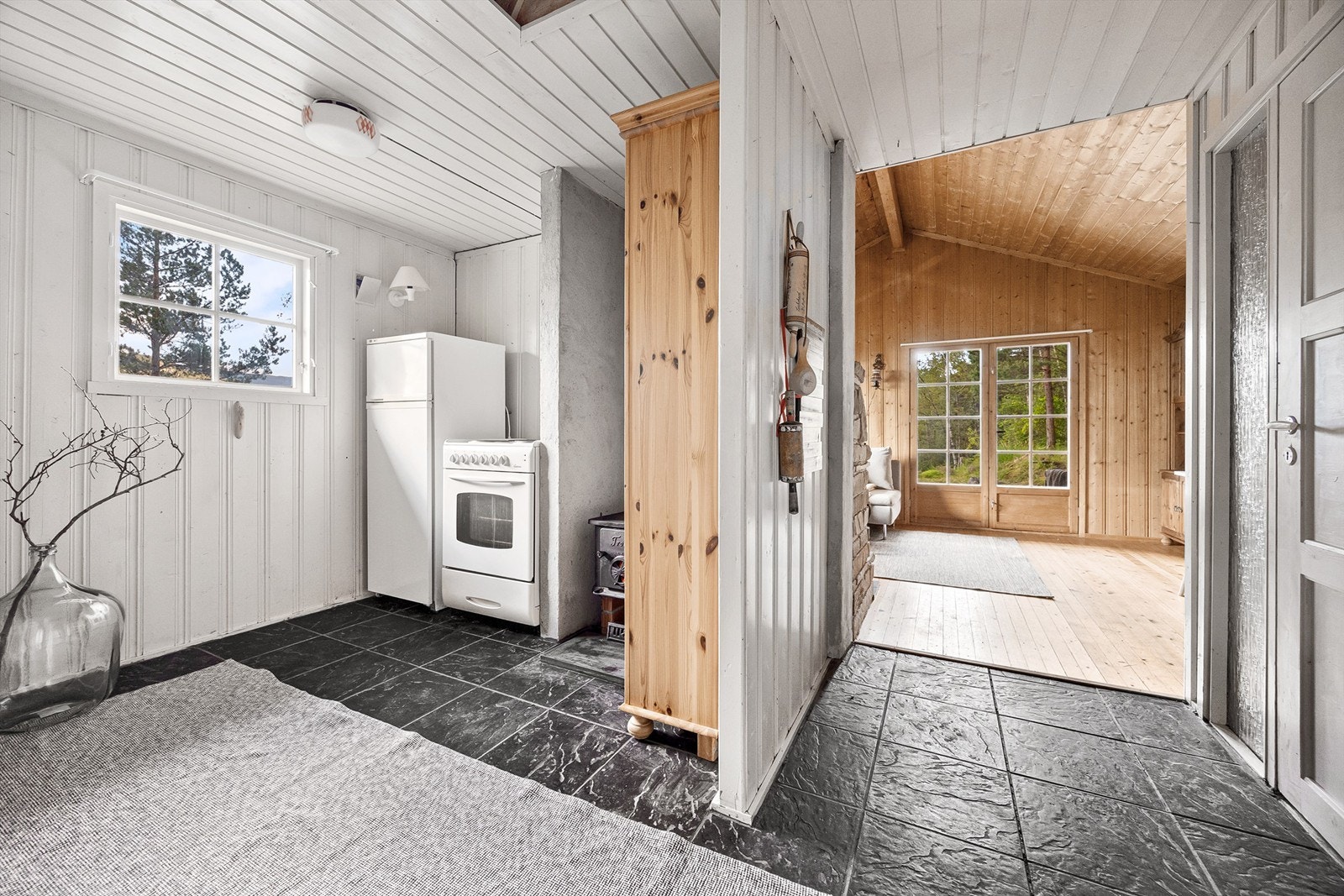 Kjøkkeninnredningen er fjernet Galleribilde