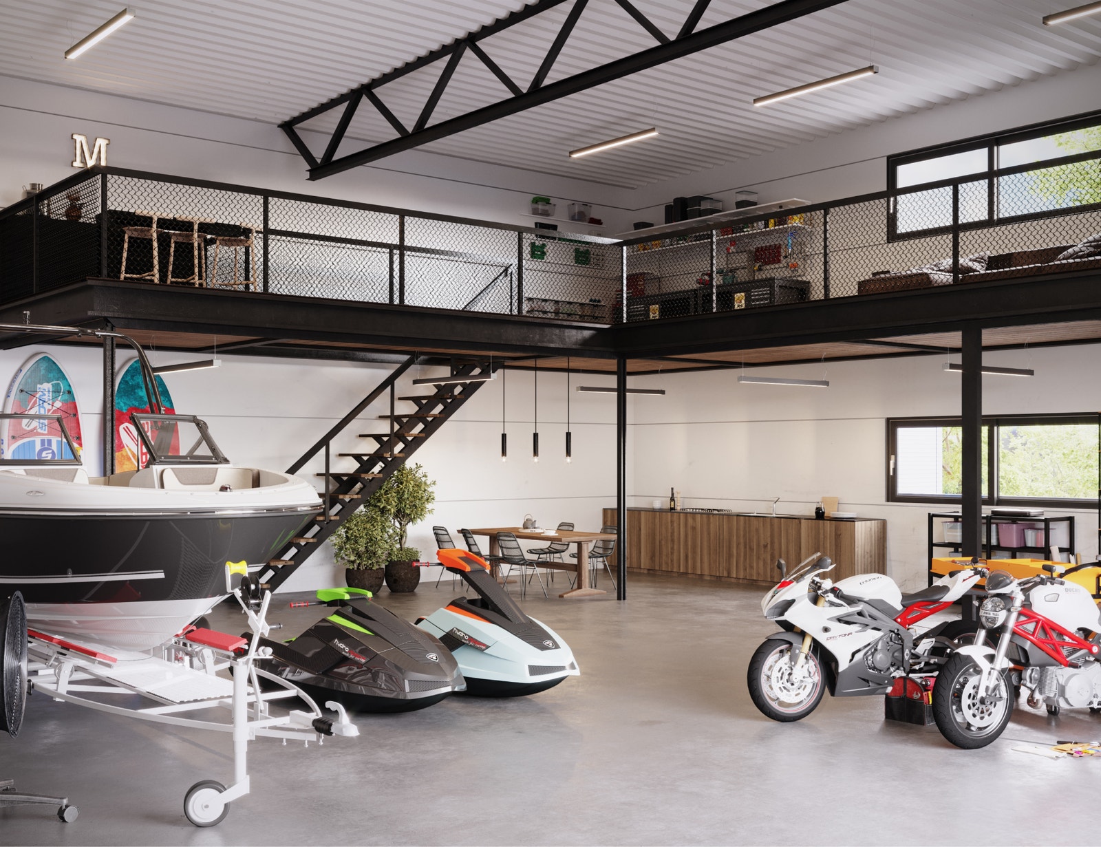 Lagerseksjoner.no | Lagerseksjon 144 m² | Illustrasjonsbilde Galleribilde