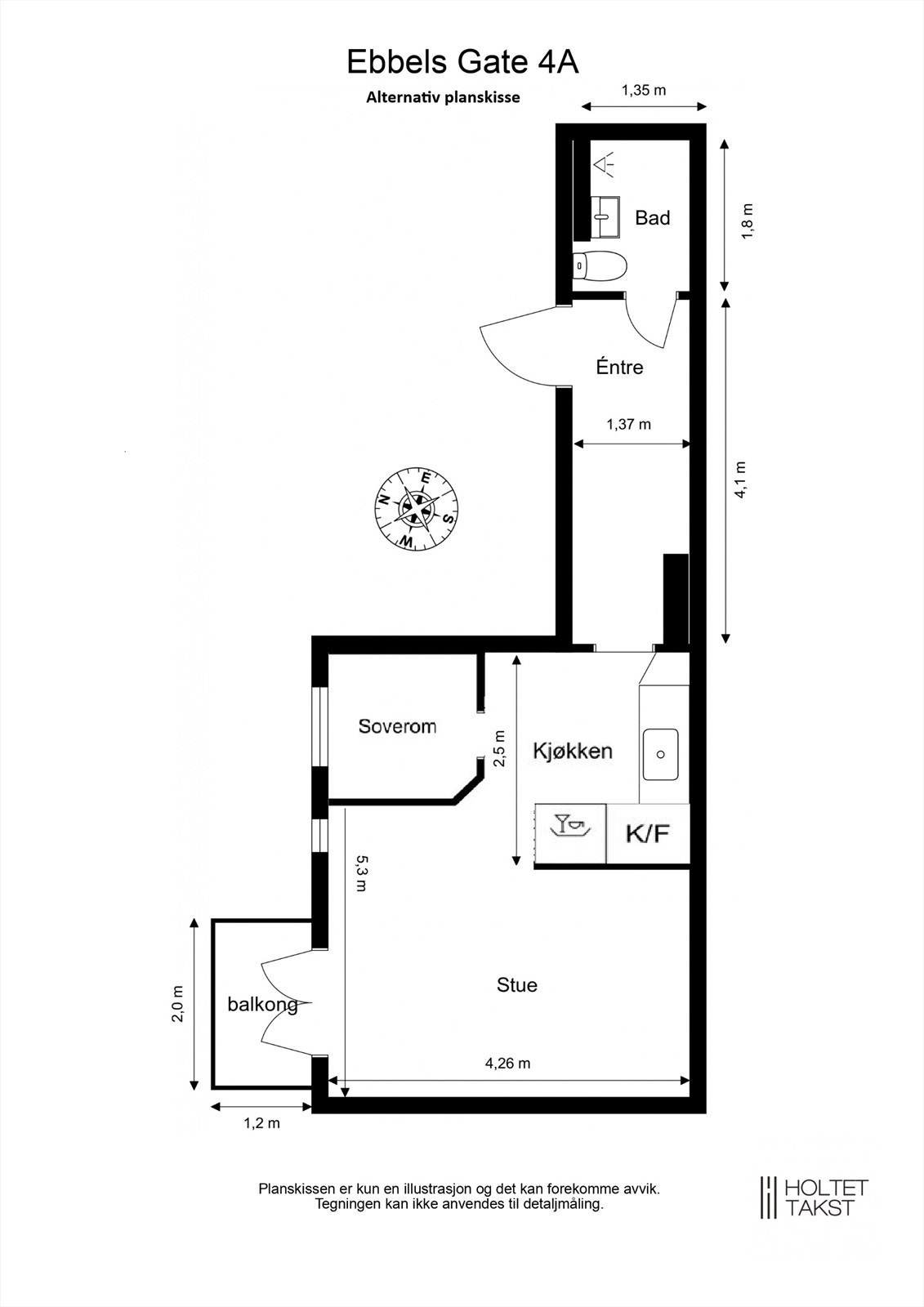 Alternativ planskisse Galleribilde