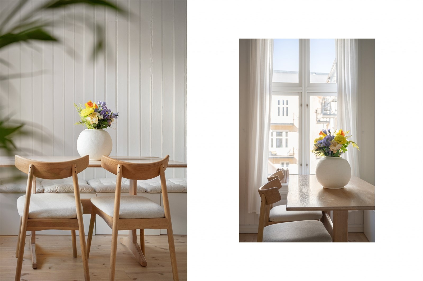 Tilsvarende leiligheter har bygget et soverom her hvor spise stuen i dag står. Galleribilde