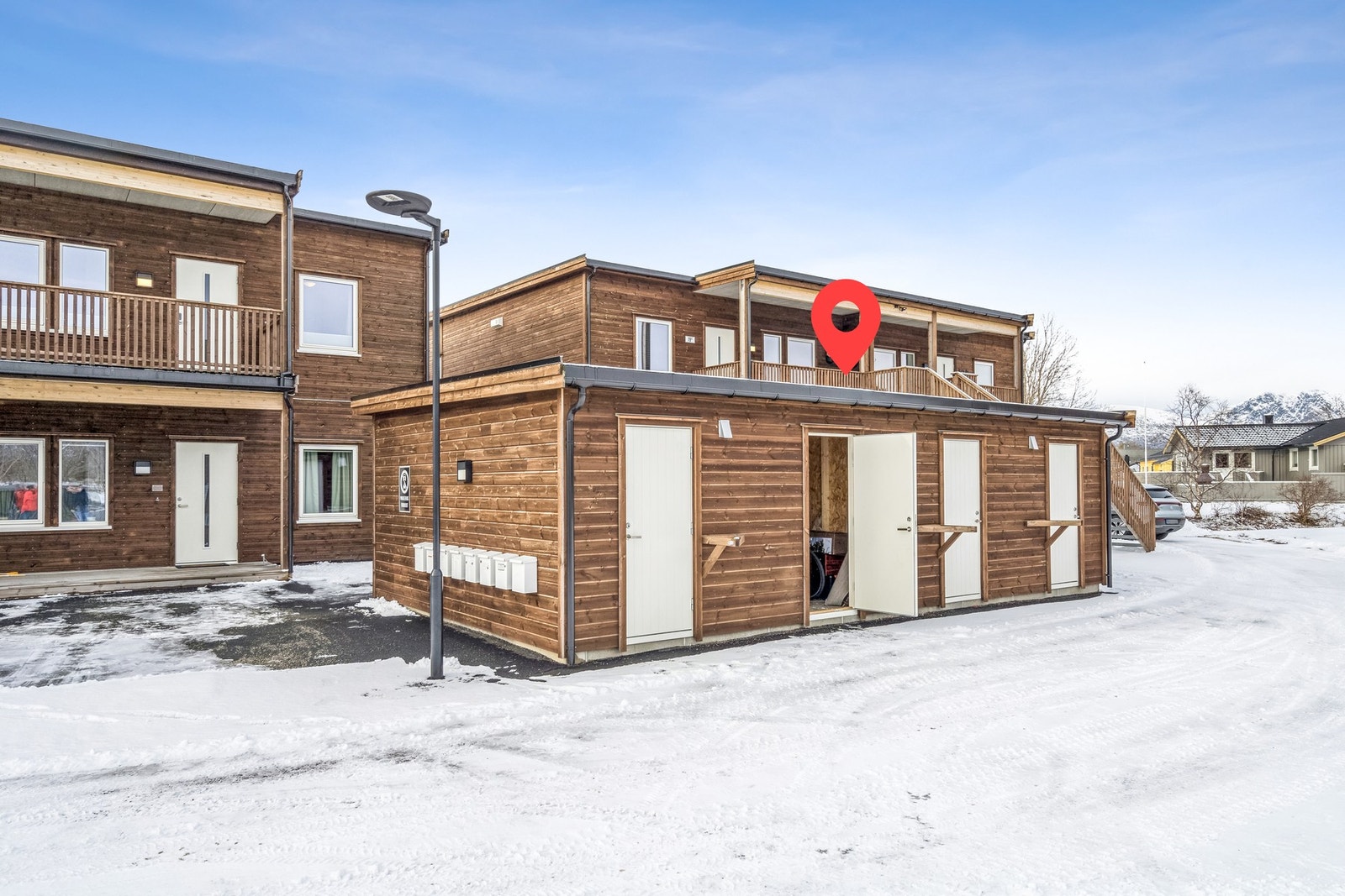 Leiligheten disponerer egen, praktisk sportsbod. Galleribilde