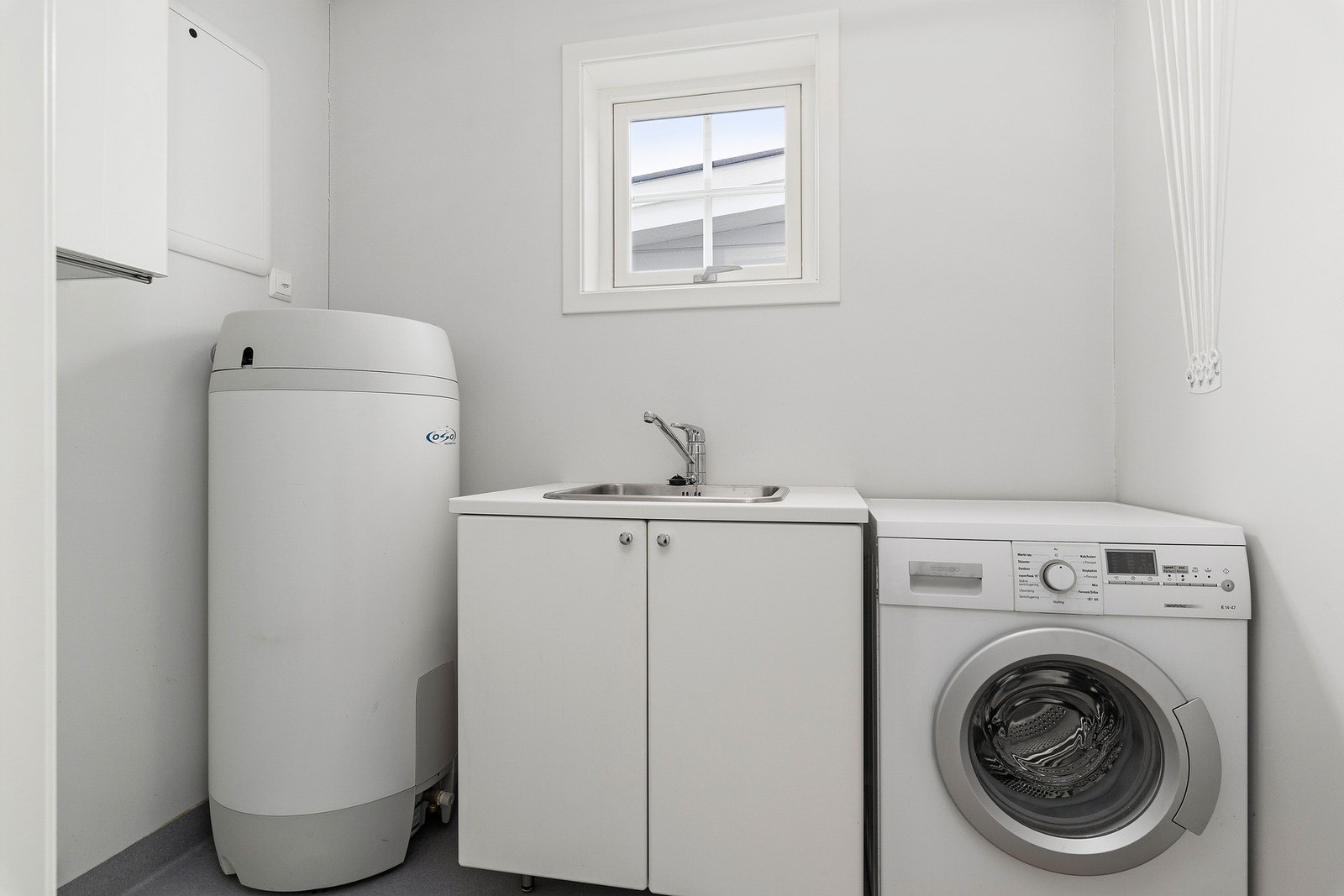 Vaskerommet kommer du til å sette meget stor pris på. Plusspoeng for vindu som man kan åpne. Galleribilde
