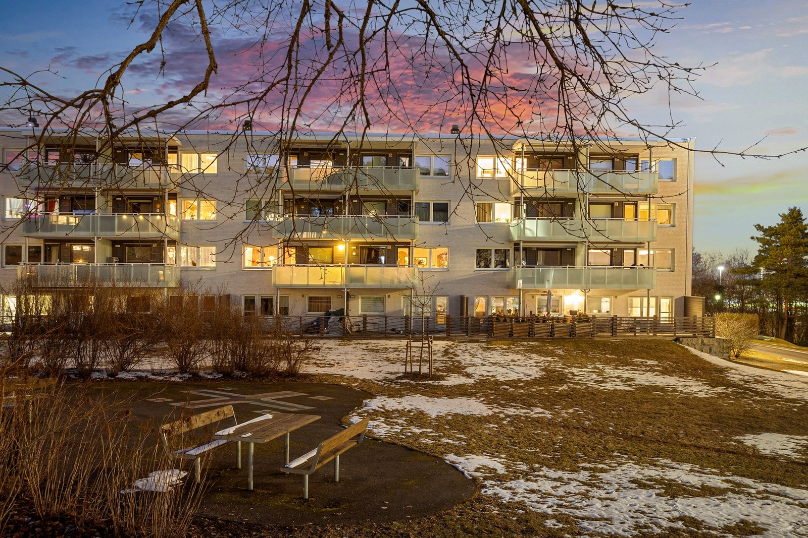 Ammerudsletta er et populært og veldrevet borettslag. Galleribilde