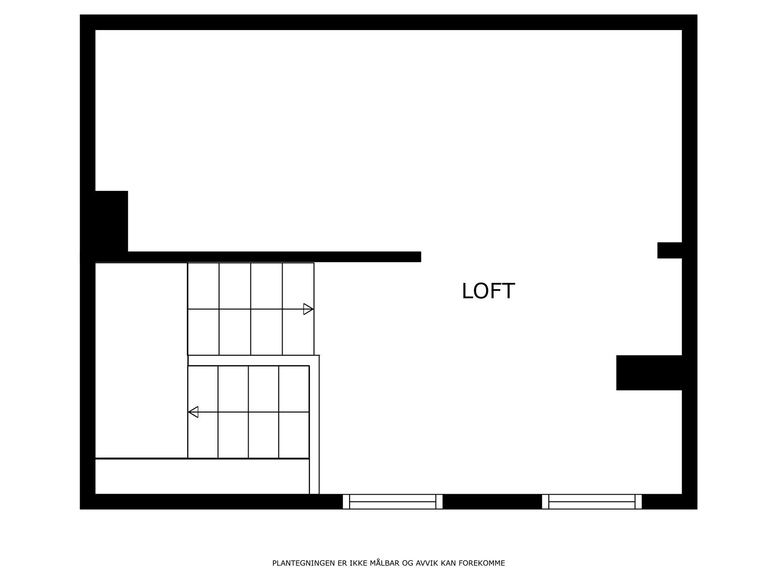 Loft (ikke godkjent for varig opphold) Galleribilde