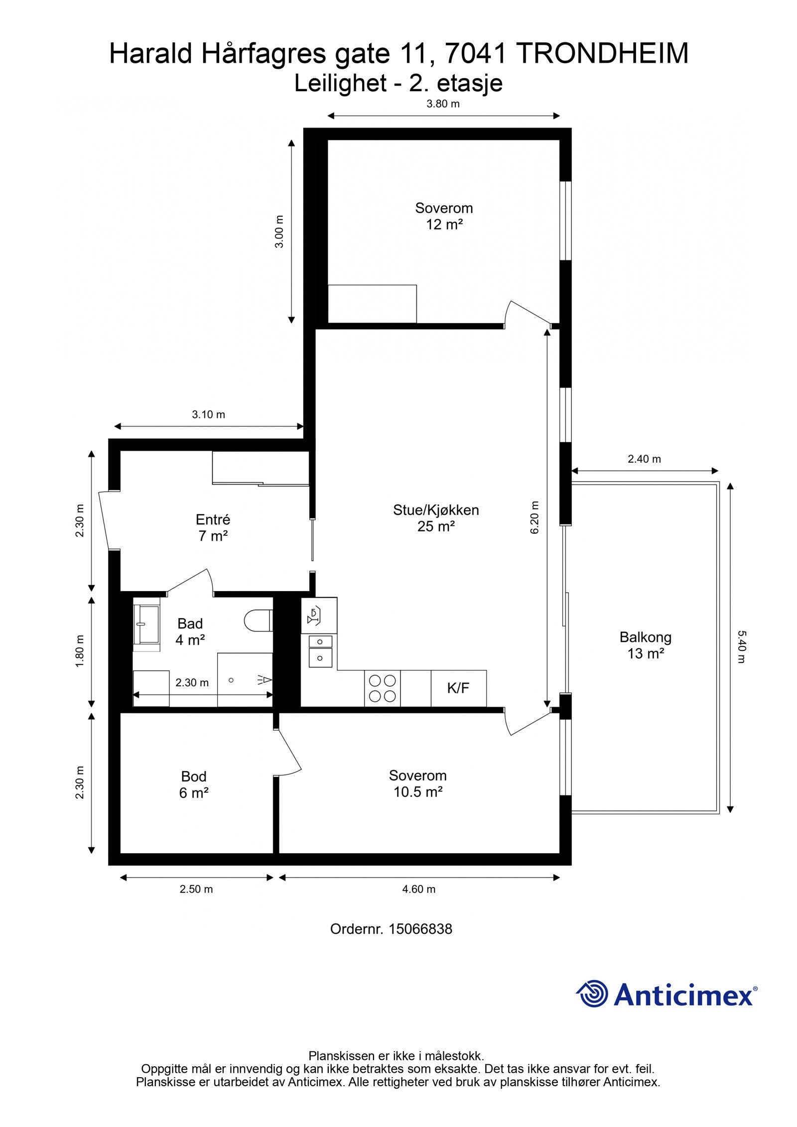 Plantegning Galleribilde