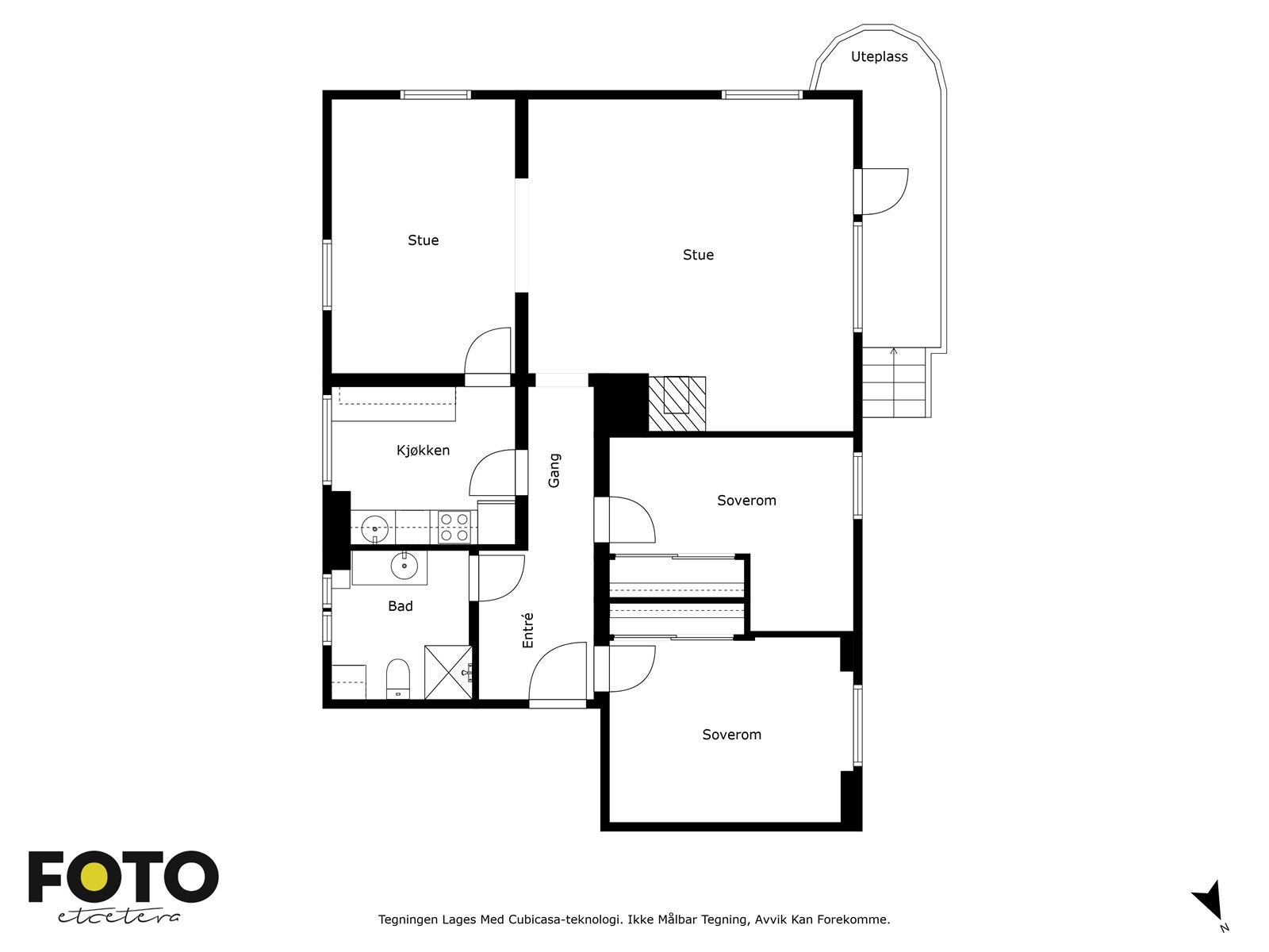 Plantegning - Ikke målbar Galleribilde