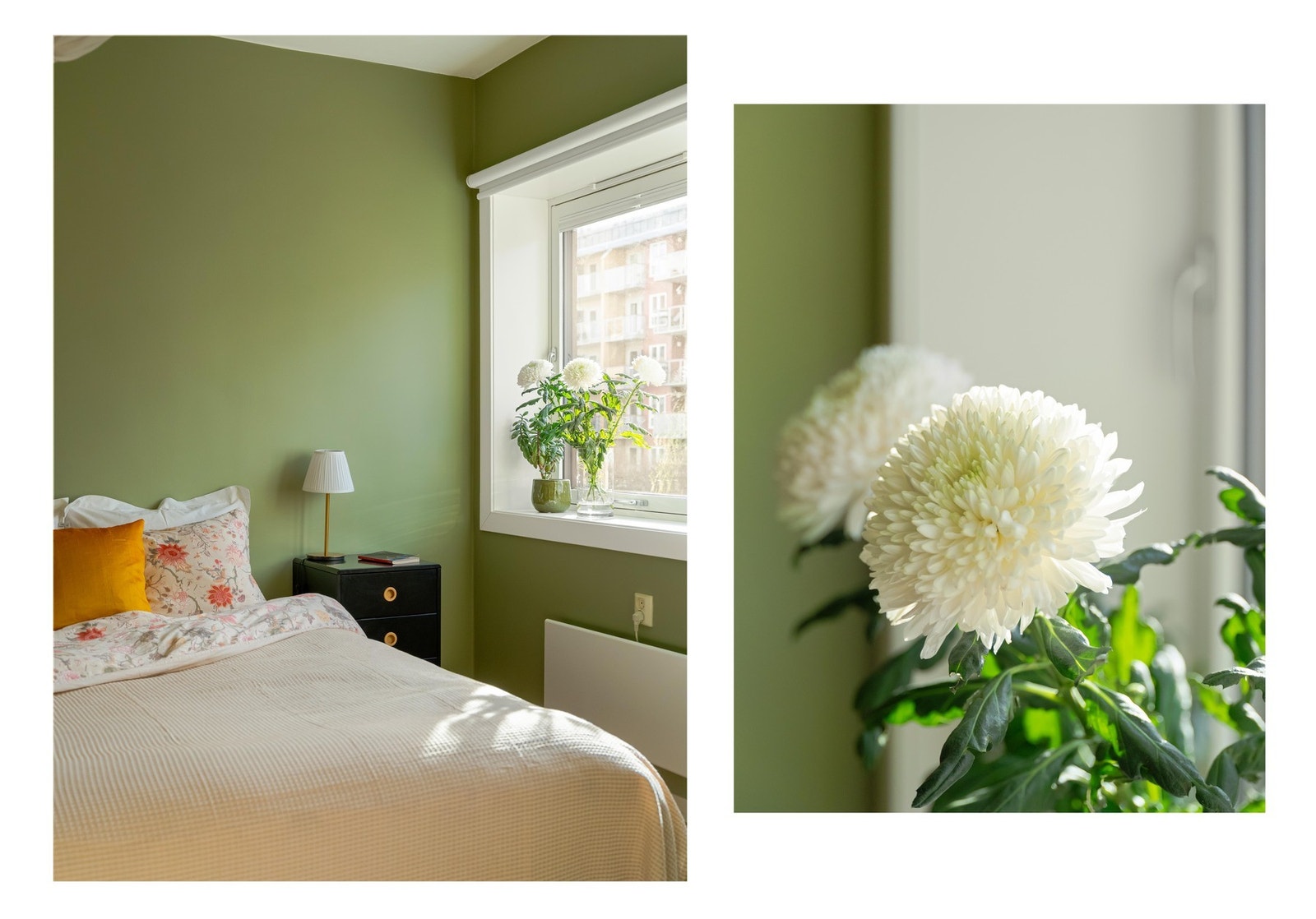 Bare sånn for å strø litt sukker på toppen tar vi med oss en blomst også. Galleribilde
