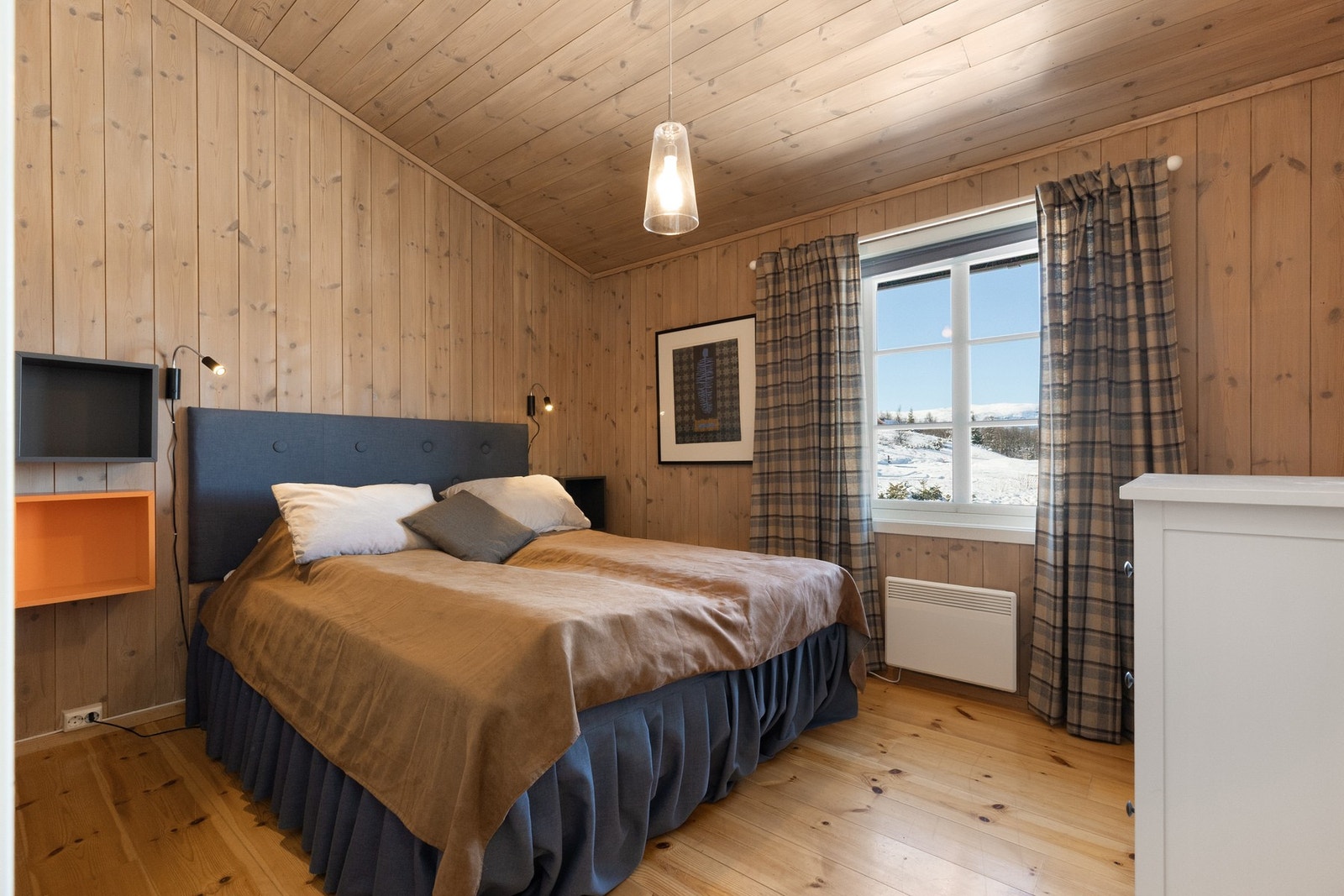 Leiligheten har tre gode soverom Galleribilde