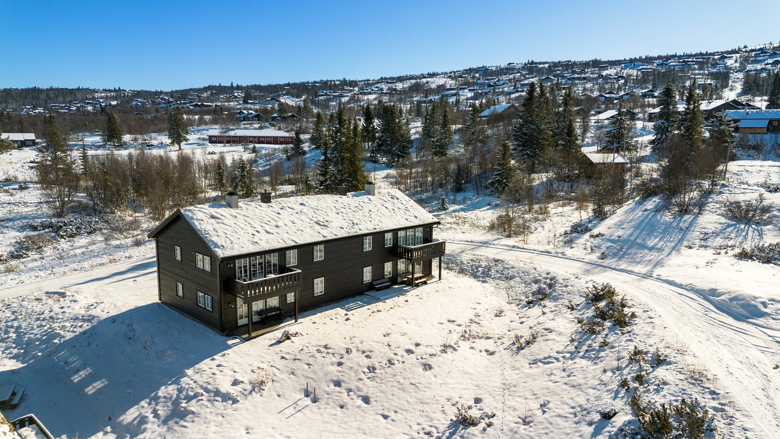 Bygget har en fin plassering med gåavstand til sentrum av Vaset Galleribilde