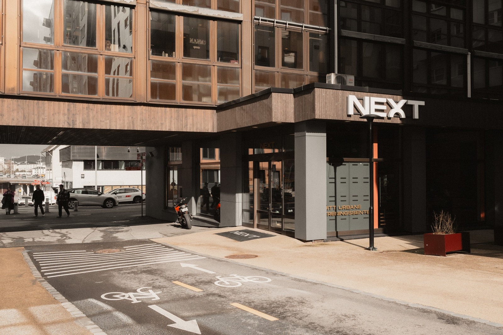 Next treningssenter er fire minutter gange fra leiligheten Galleribilde