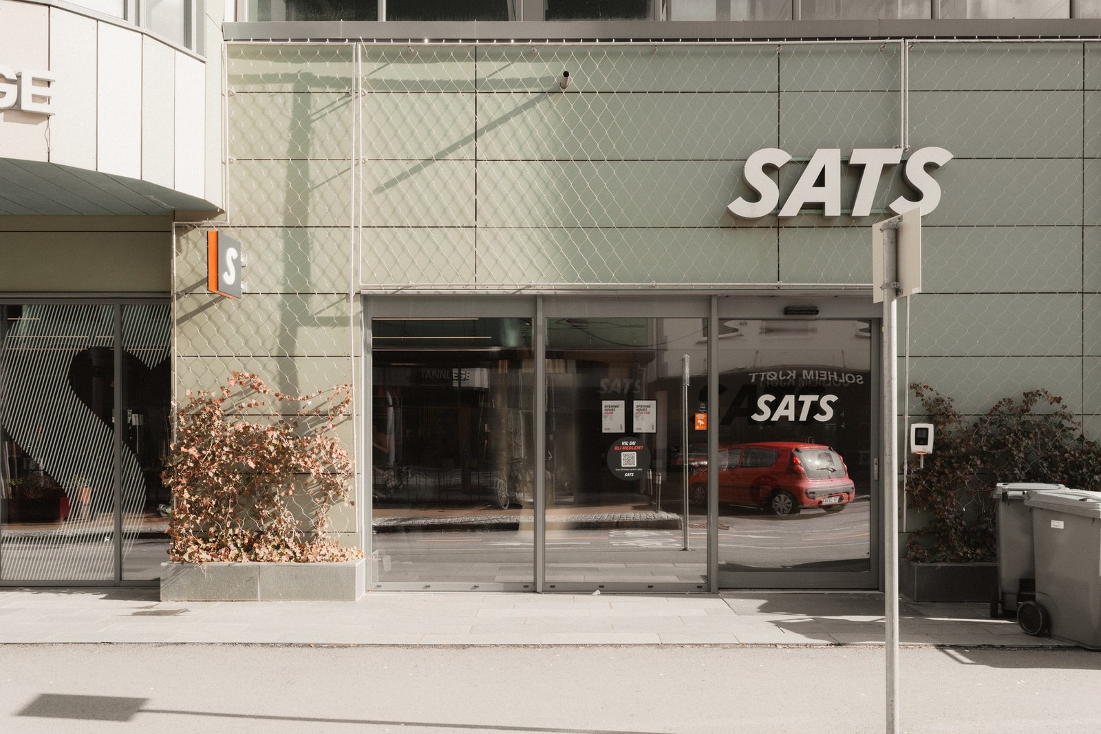 SATS ligger like ved Next treningssenter Galleribilde