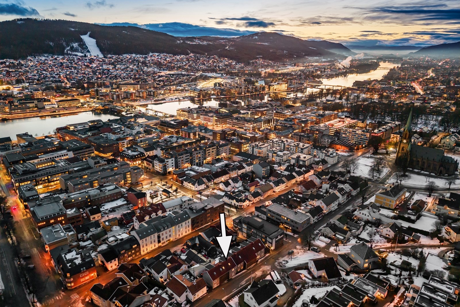 Kort gangavstand til alt man trenger i hverdagen Galleribilde