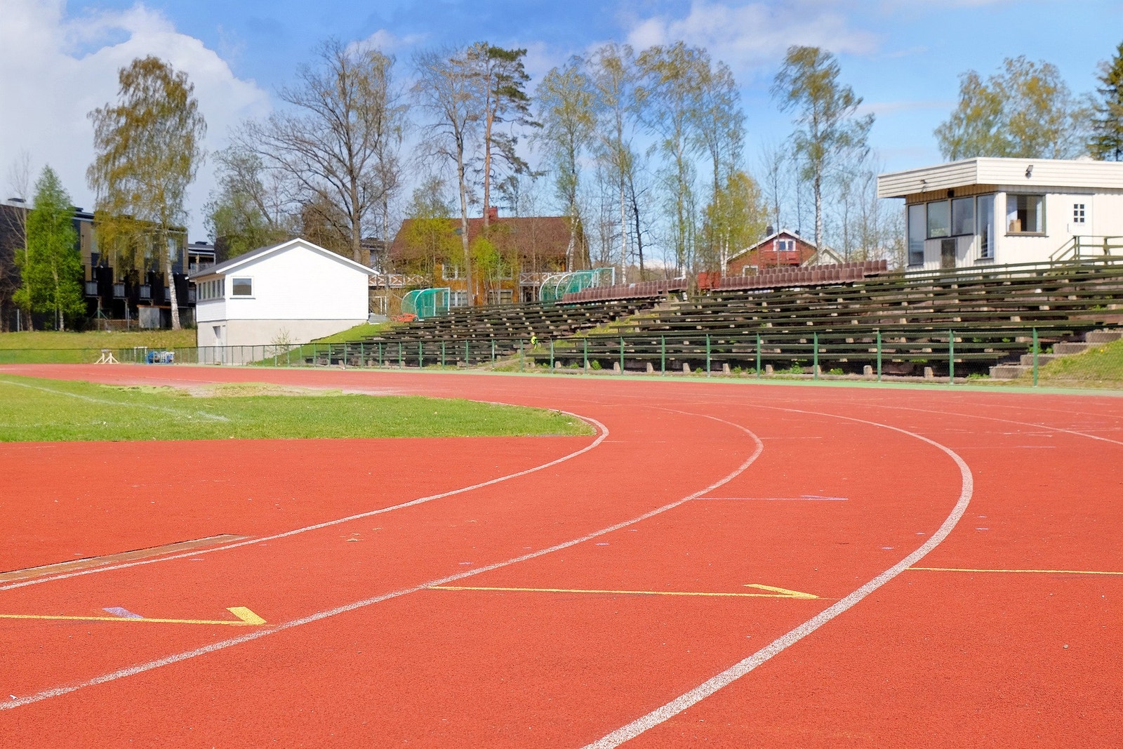 Rett rundt hjørnet finner du Borre Idrettspark Galleribilde