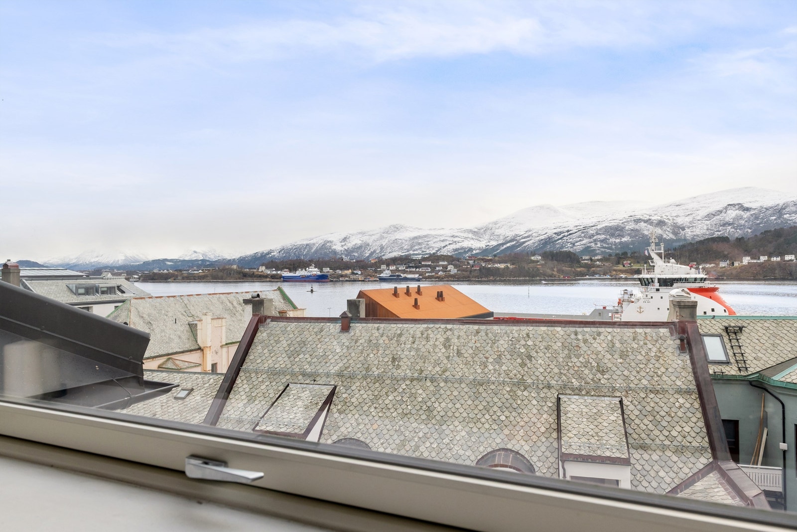 Utsikt mot Aspevågen Galleribilde