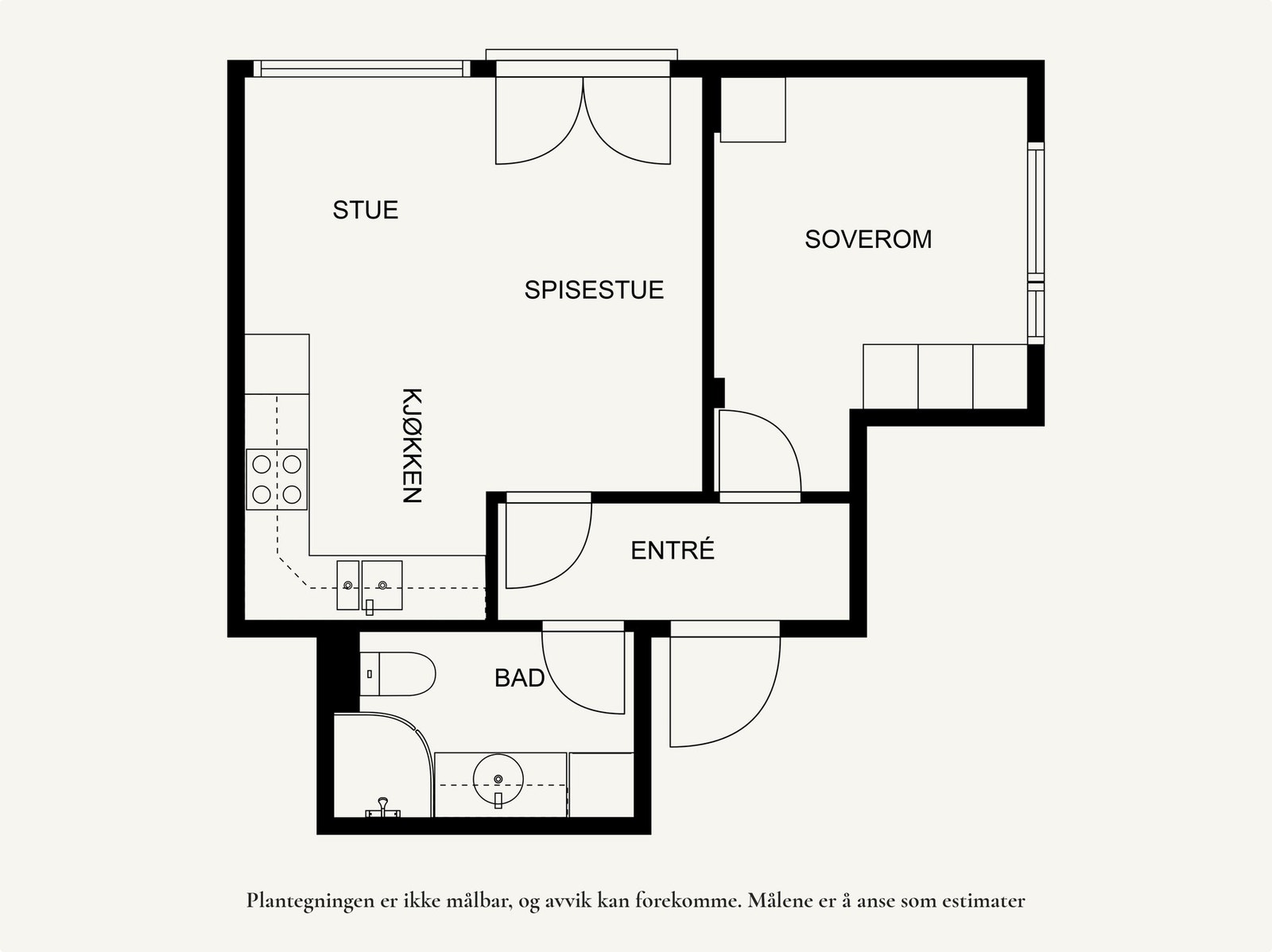 Plantegning. Galleribilde