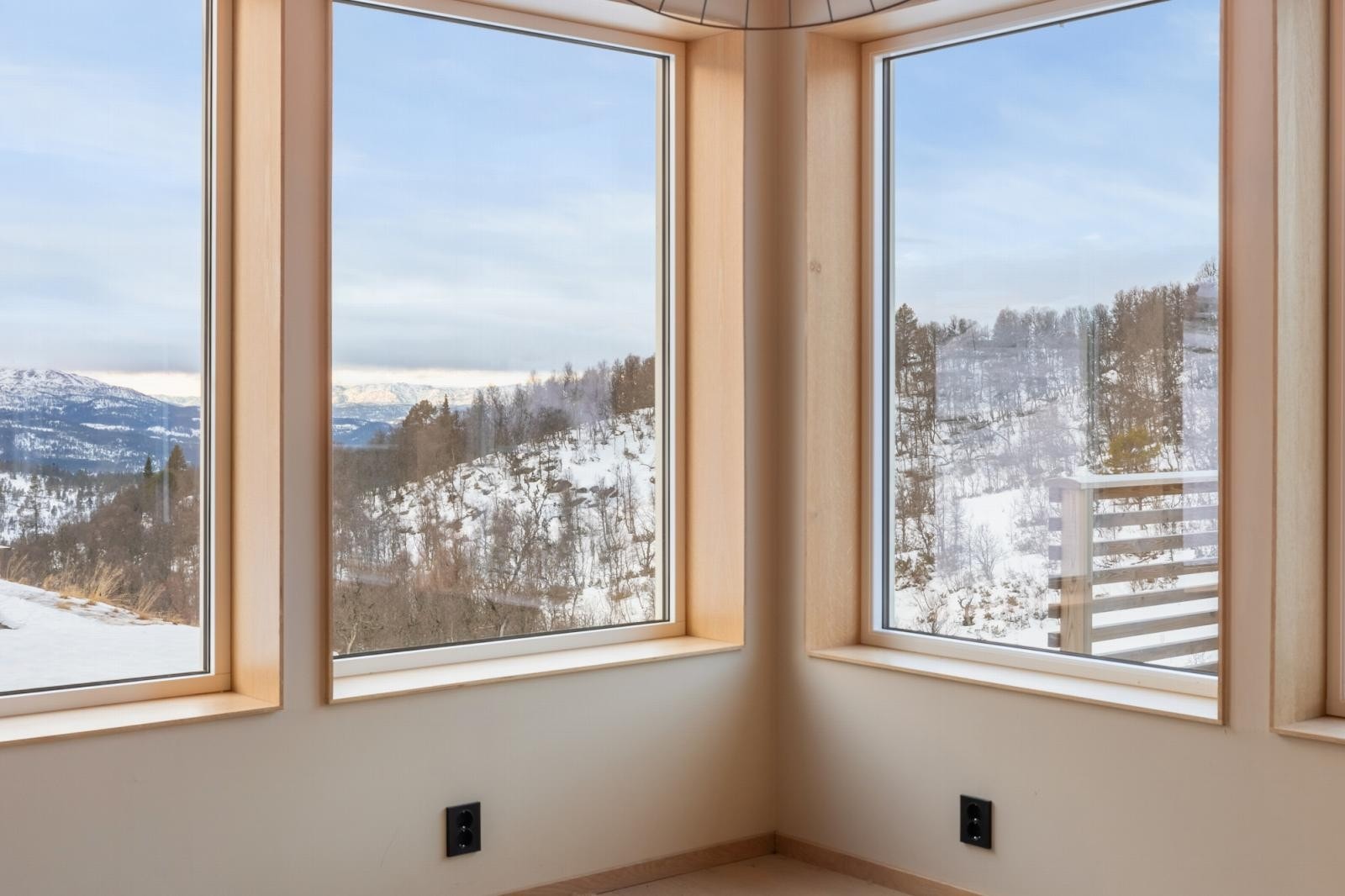 God utsikt fra stua Galleribilde