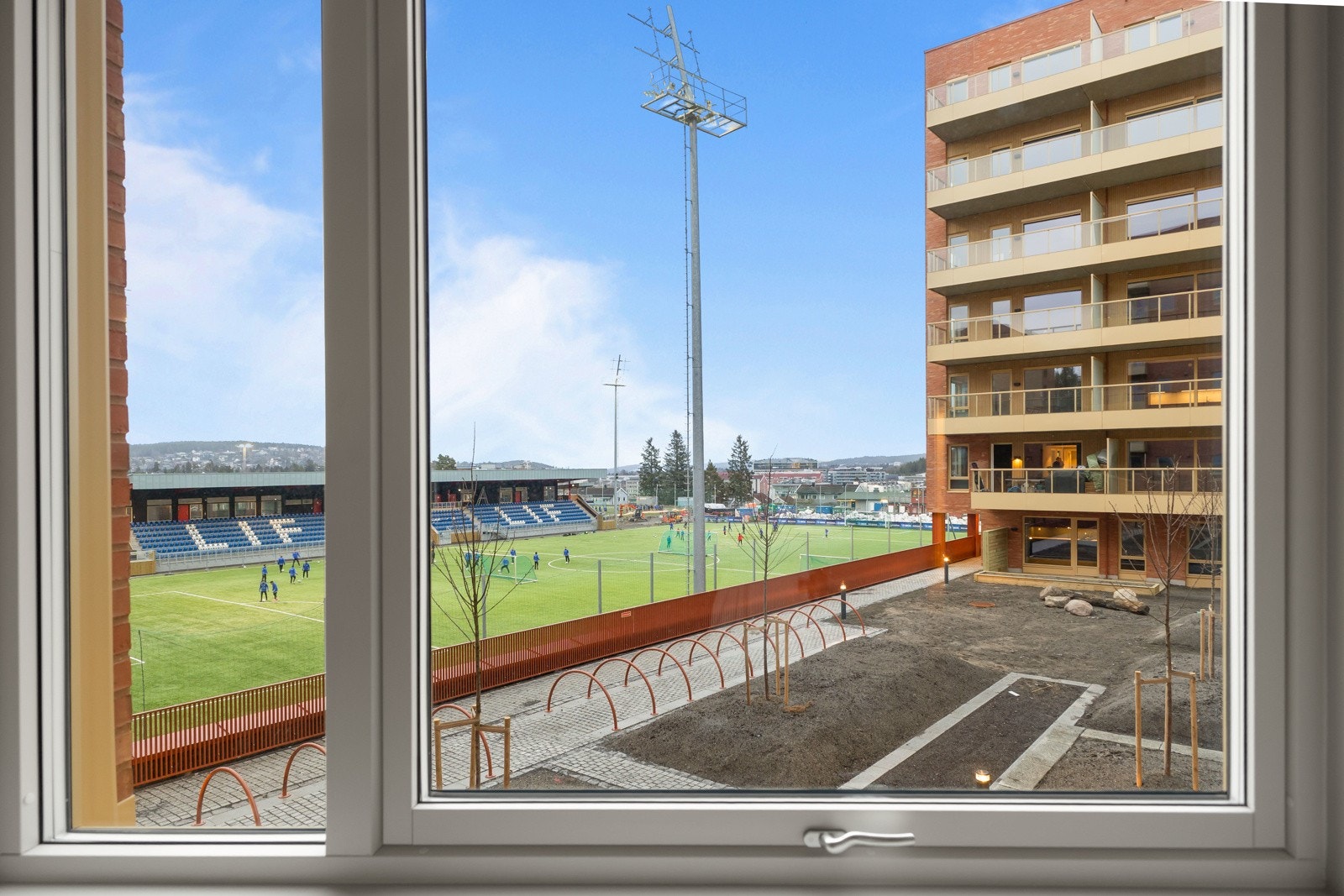 Utsyn fra soverom Galleribilde