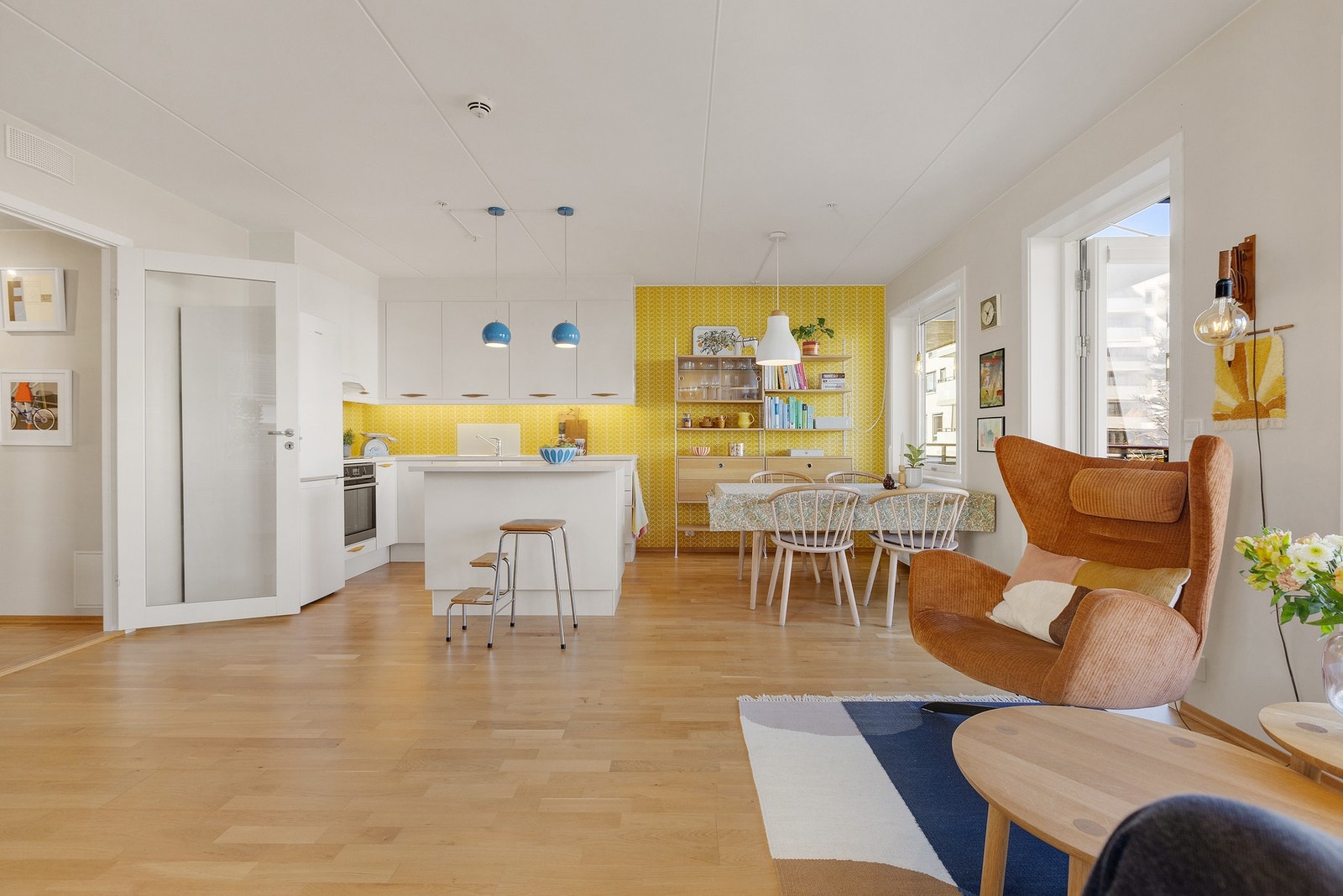 Her er det god plass til ønsket møblement Galleribilde