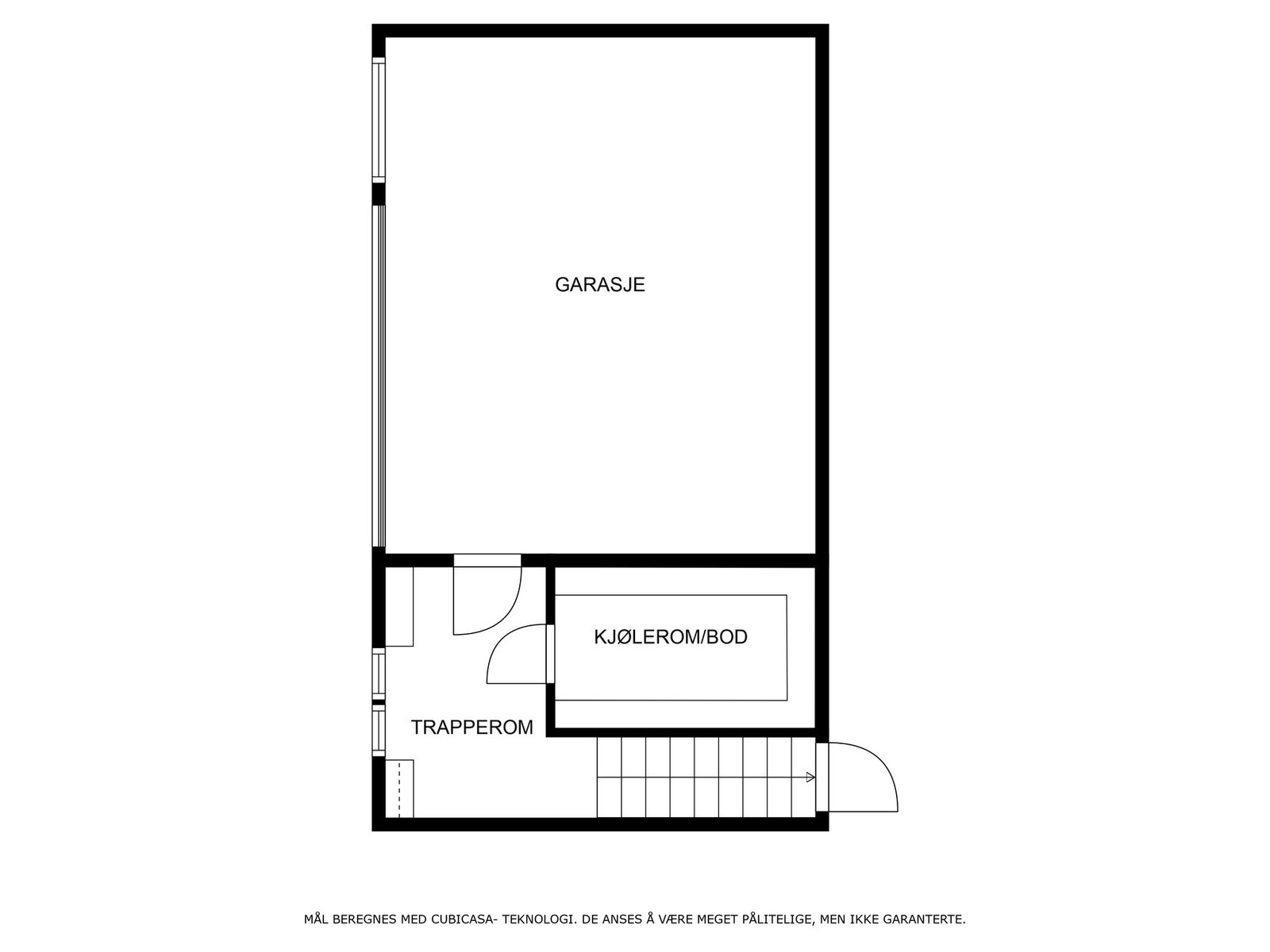 Plantegning 1. etasje Galleribilde
