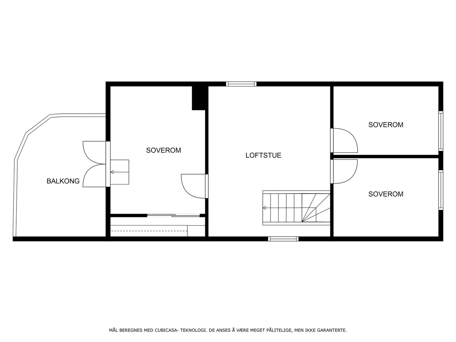 Plantegning 3. etasje. Galleribilde