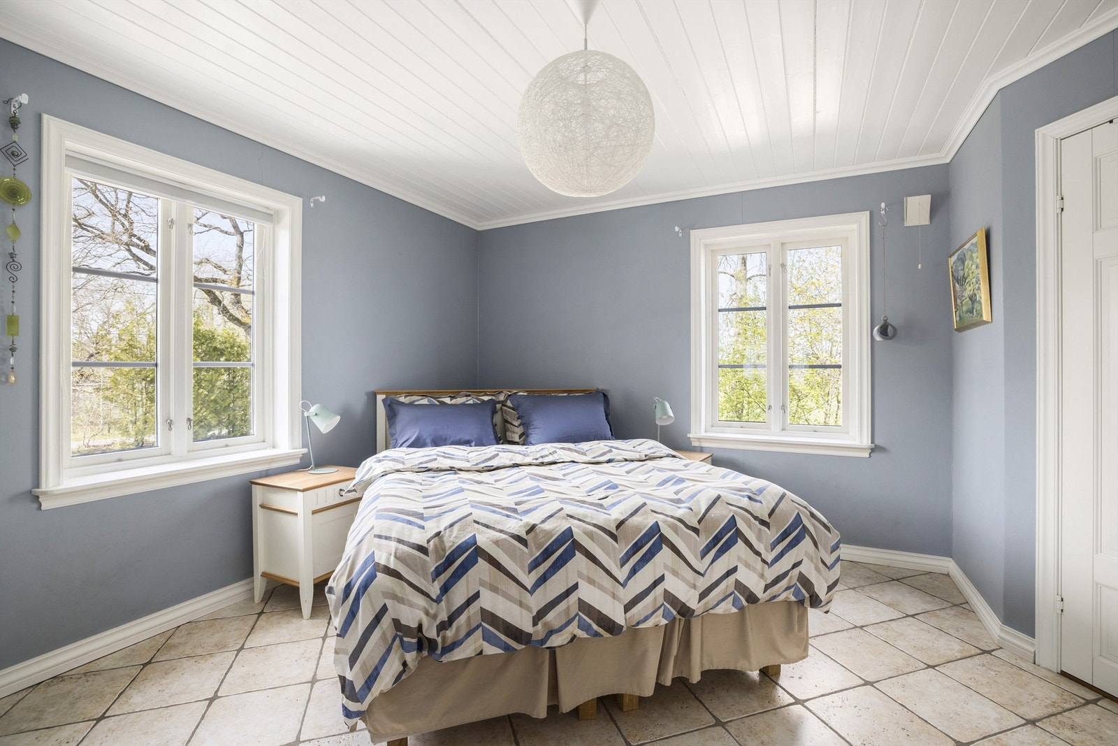 Soverom 1 - hovedsoverommet. Så her har du alt du trenger på ett plan om du ønsker det. Galleribilde