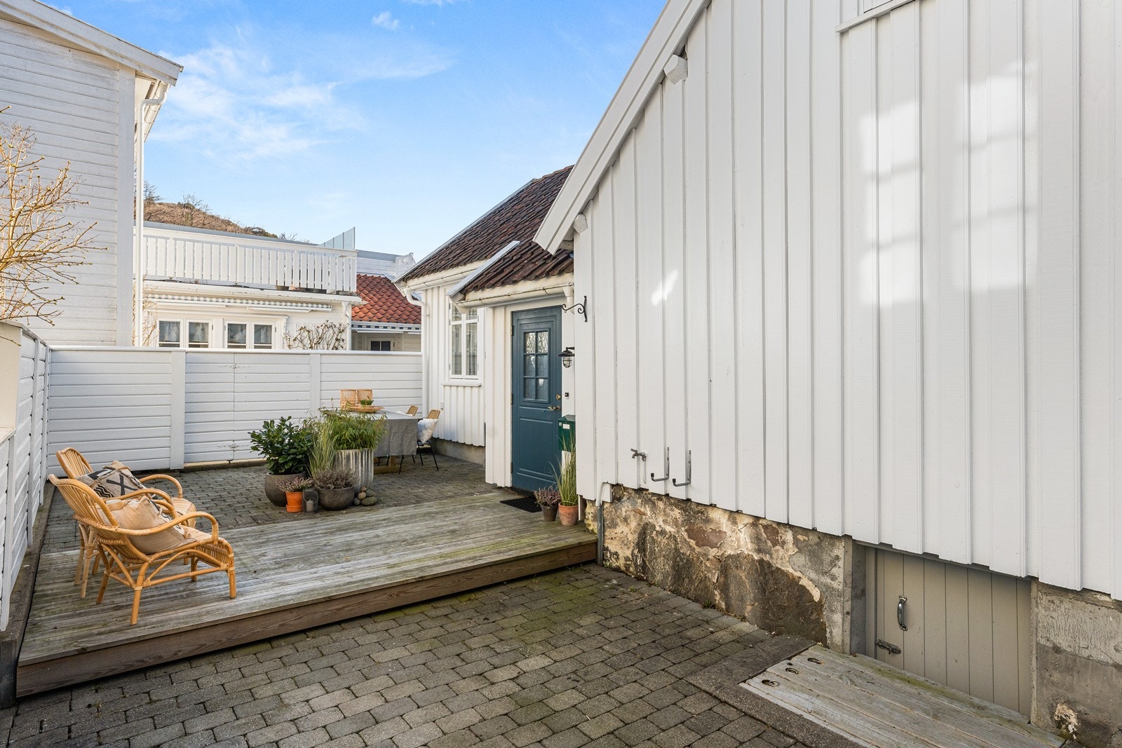 Sommerstid er det solrikt og lunt her Galleribilde