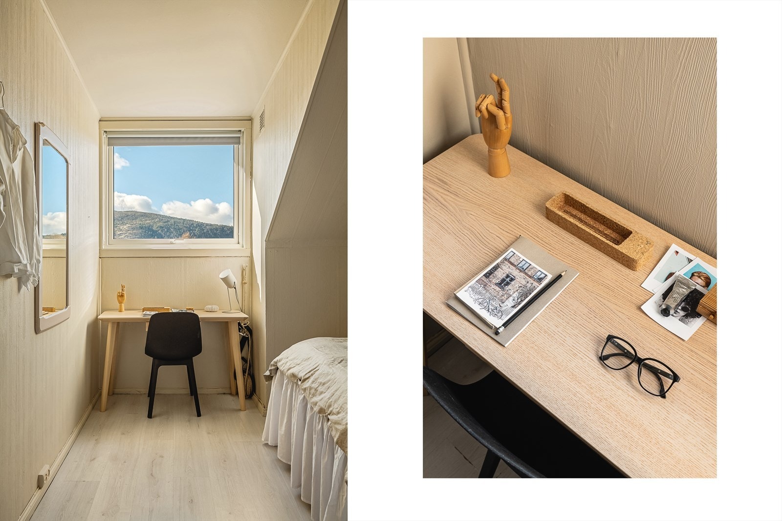 Praktisk kontorhjørne! Galleribilde