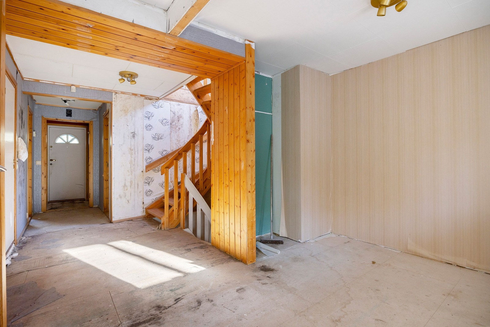 En del av rommet var opprinnelig garderobe og matbod Galleribilde