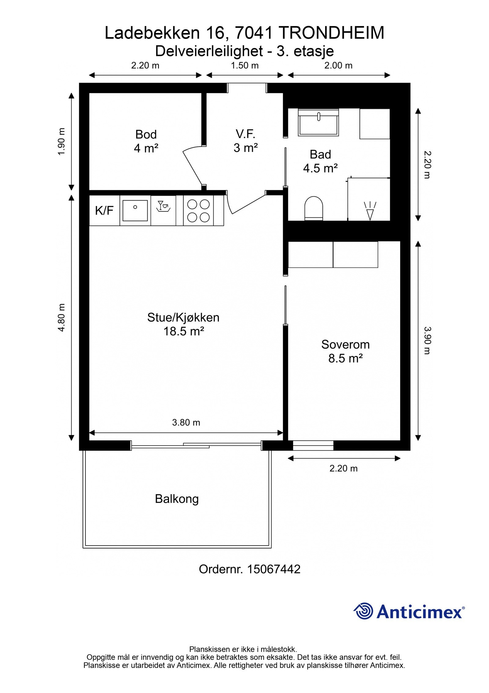 Plantegning. Galleribilde