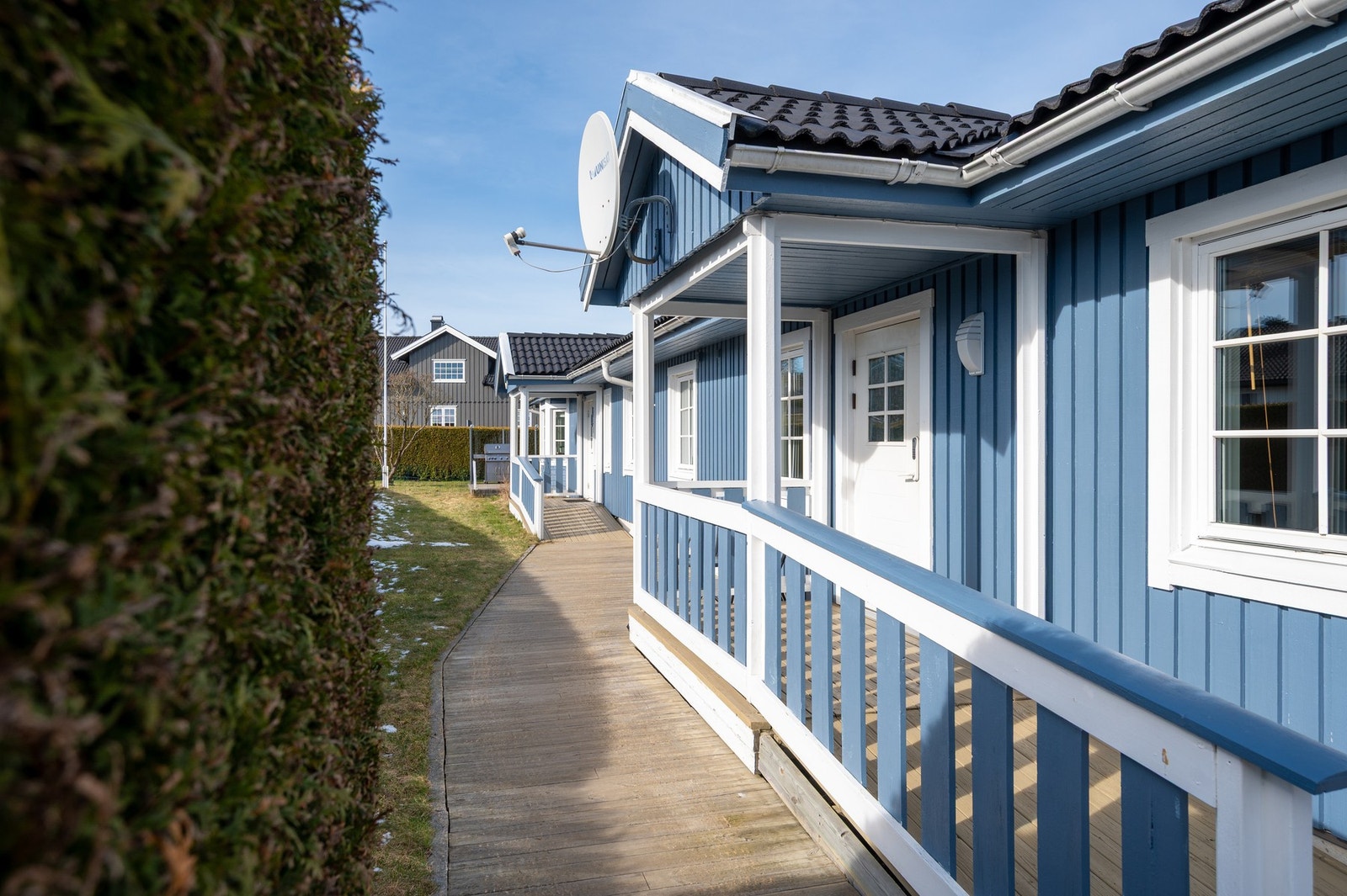 Hovedinngang til hybel Galleribilde