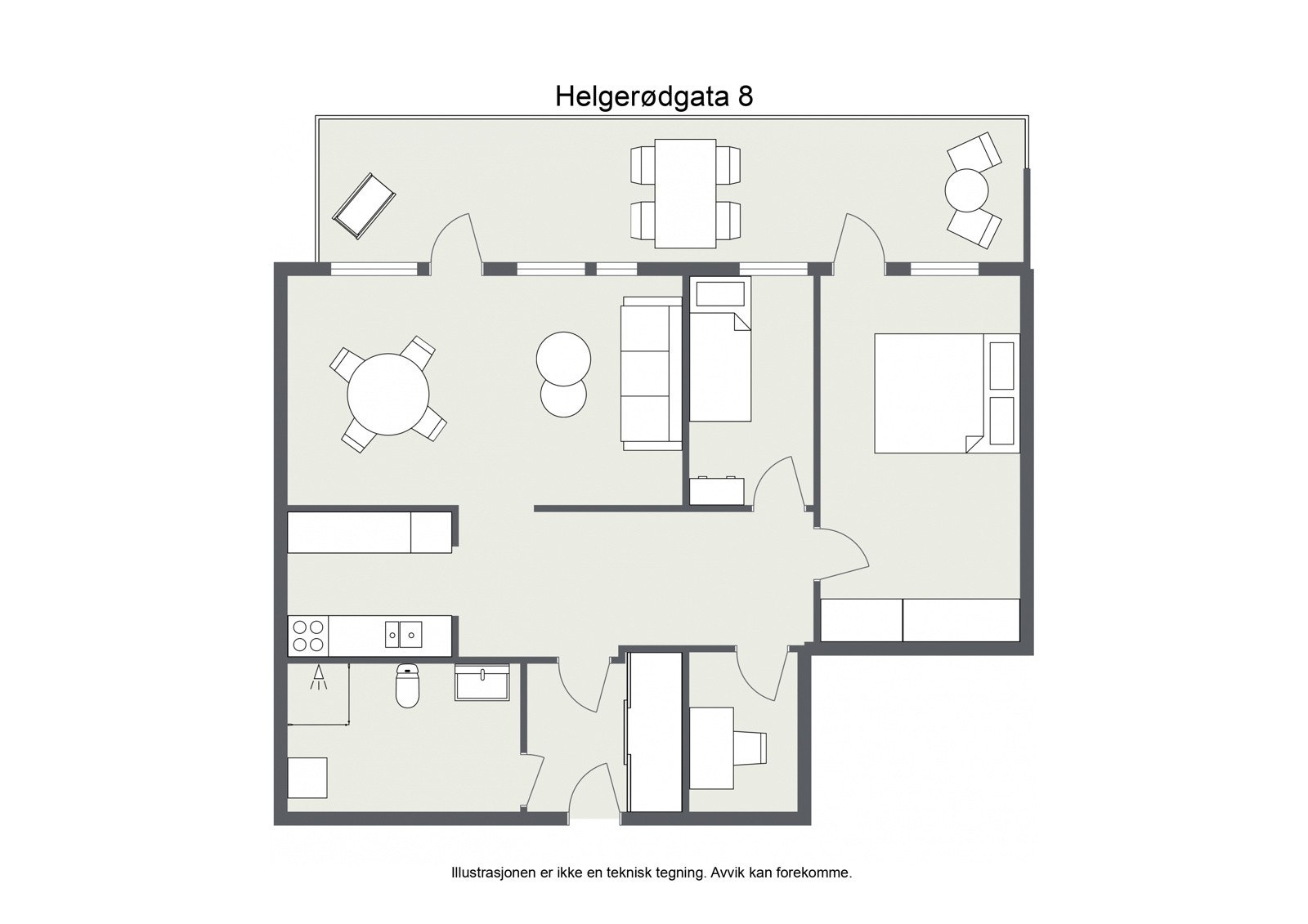 Plantegning. Galleribilde