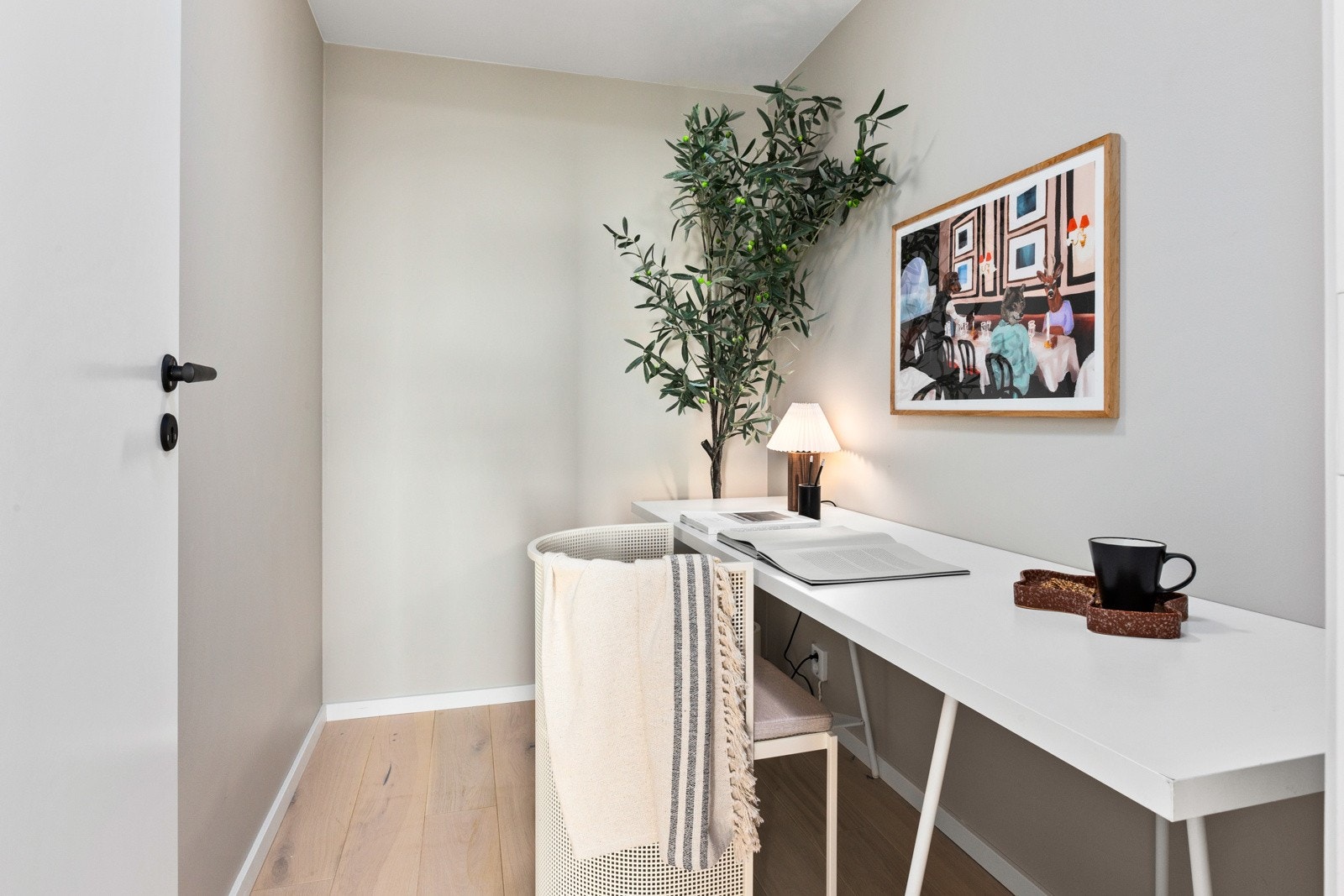 Leiligheten har en romslig innvendig bod. Galleribilde
