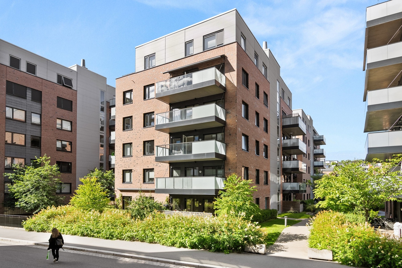 Flott opparbeidet uteareal. Galleribilde