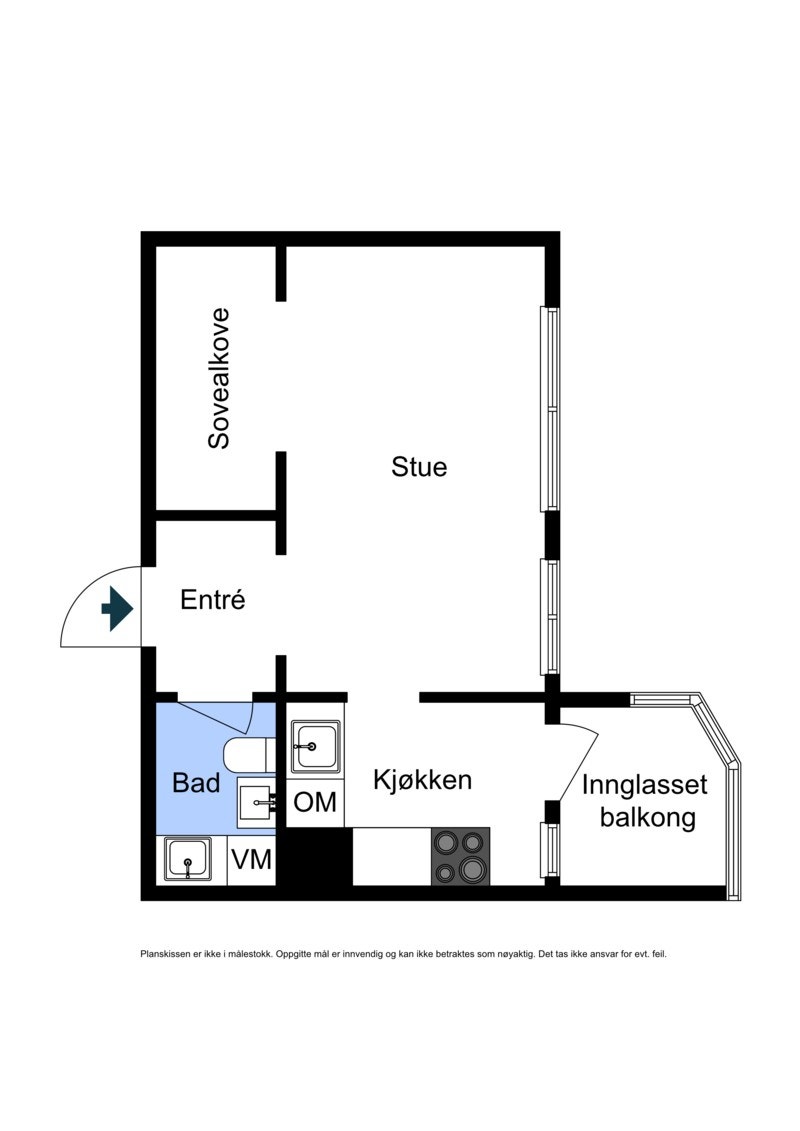 Plantegning. Galleribilde