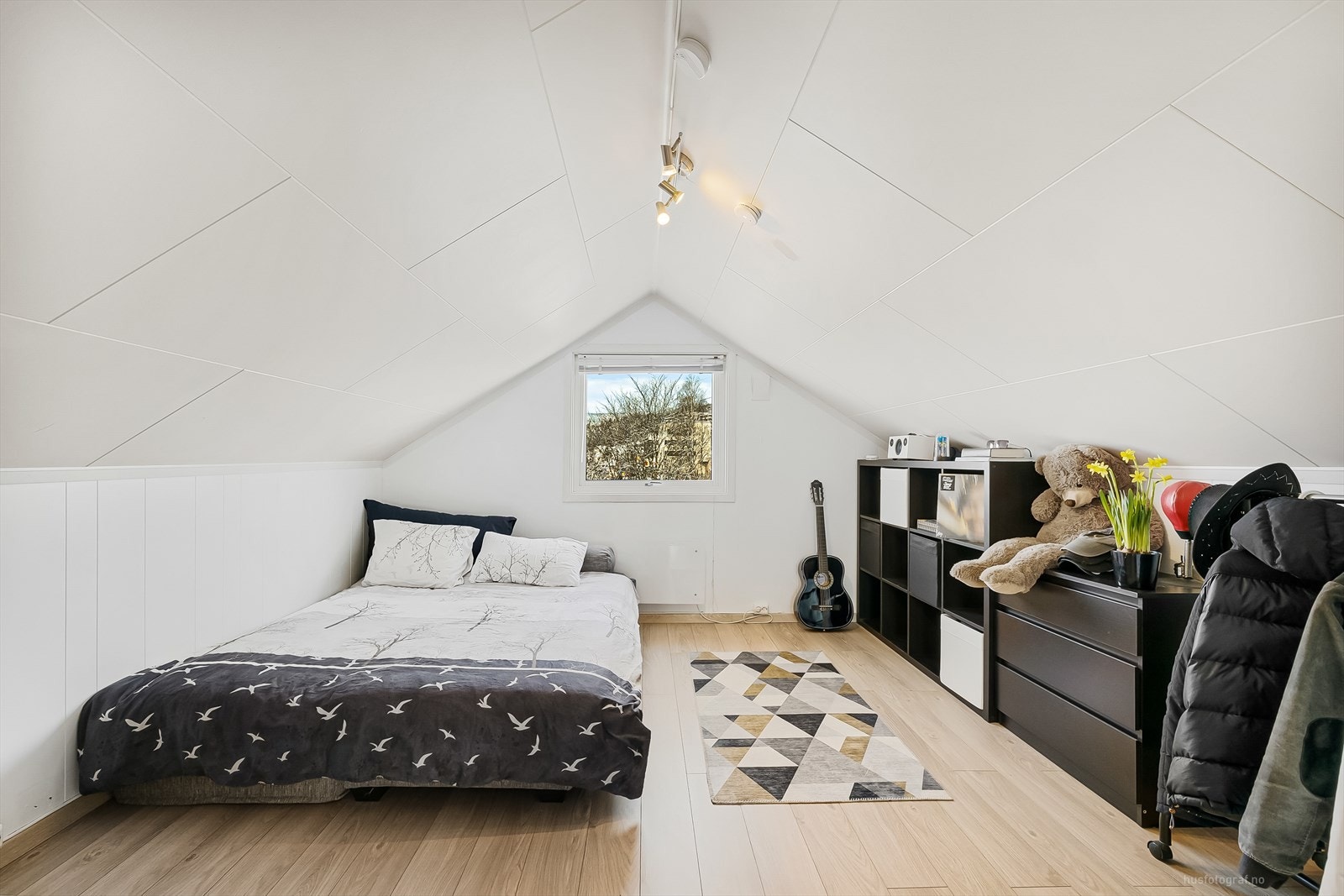 Rommet er innredet som soverom (Rommet er ikke godkjent som rom til varig opphold) Galleribilde